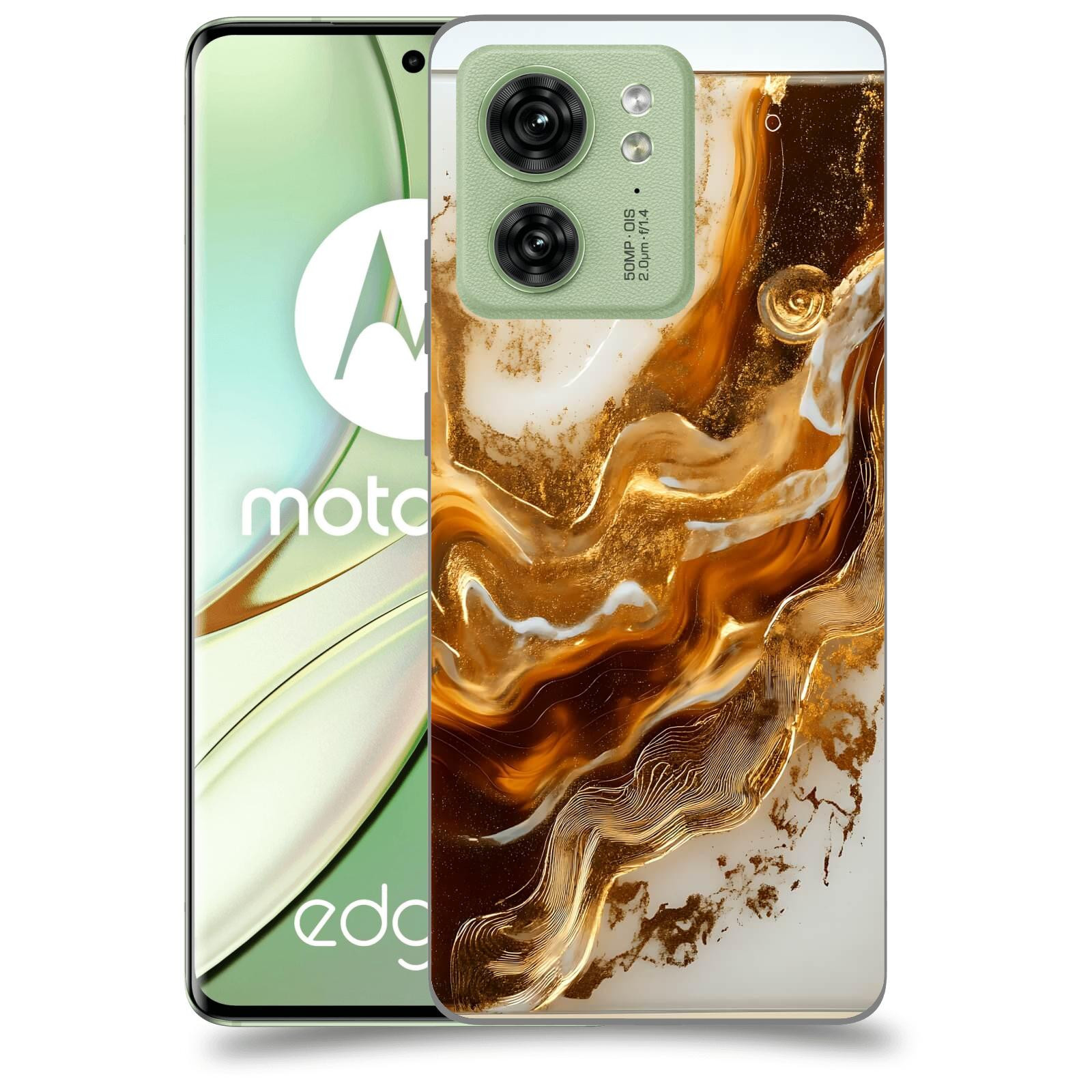 ACOVER Kryt na mobil Motorola EDGE 40 5G - Amber I
