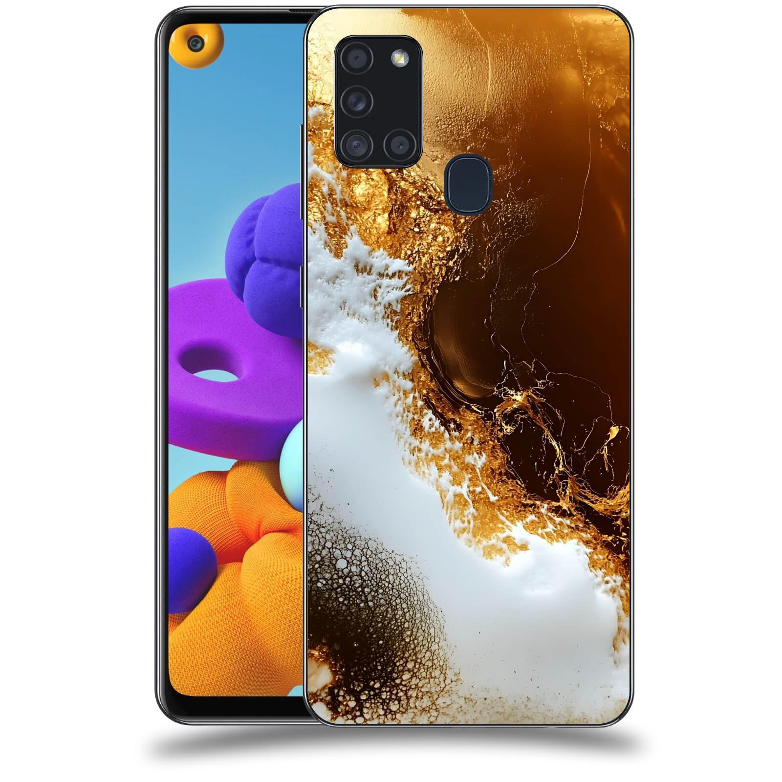 ACOVER Kryt na mobil Samsung Galaxy A21s - Amber II