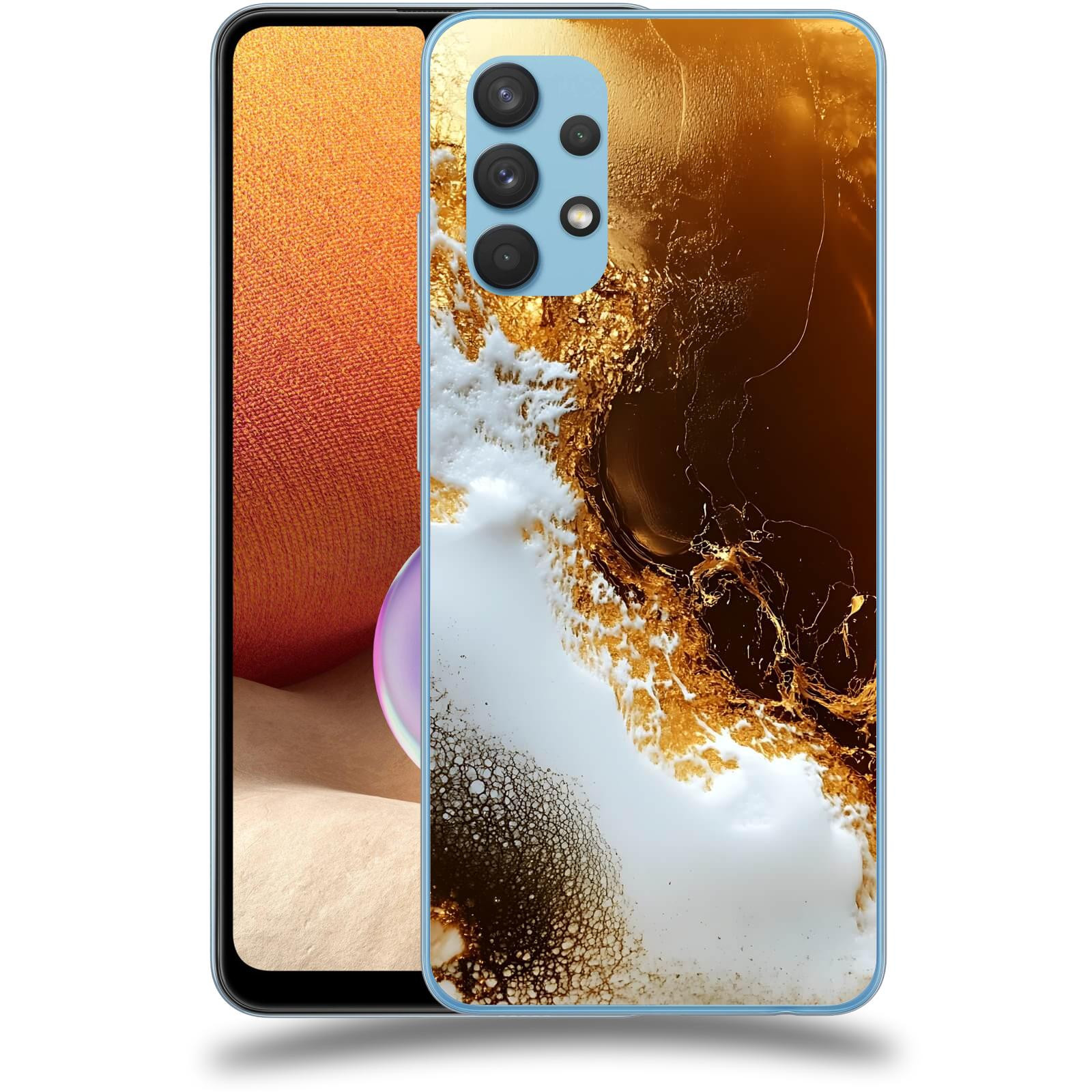 ACOVER Kryt na mobil Samsung Galaxy A32 4G SM-A325F - Amber II