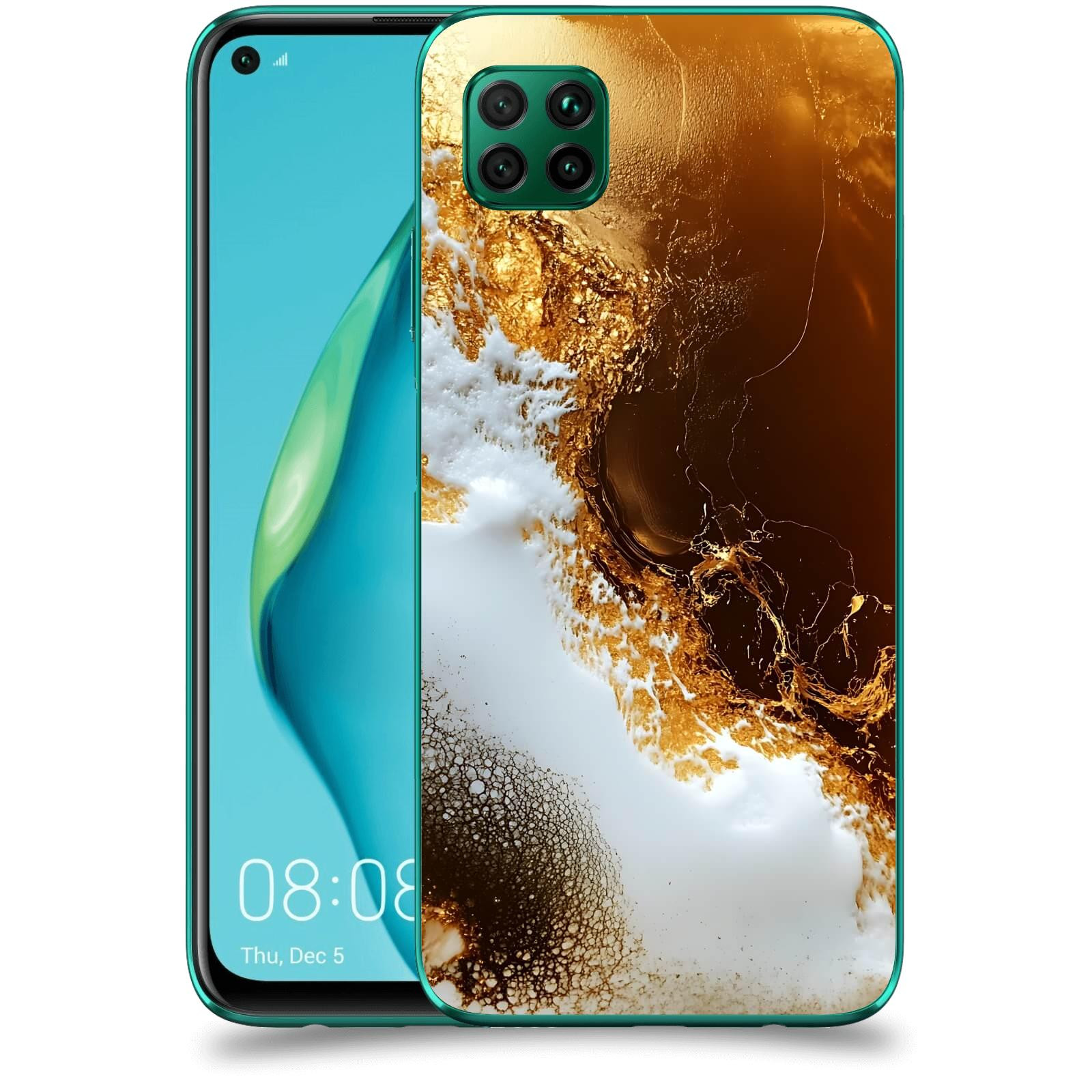 ACOVER Kryt na mobil Huawei P40 Lite - Amber II