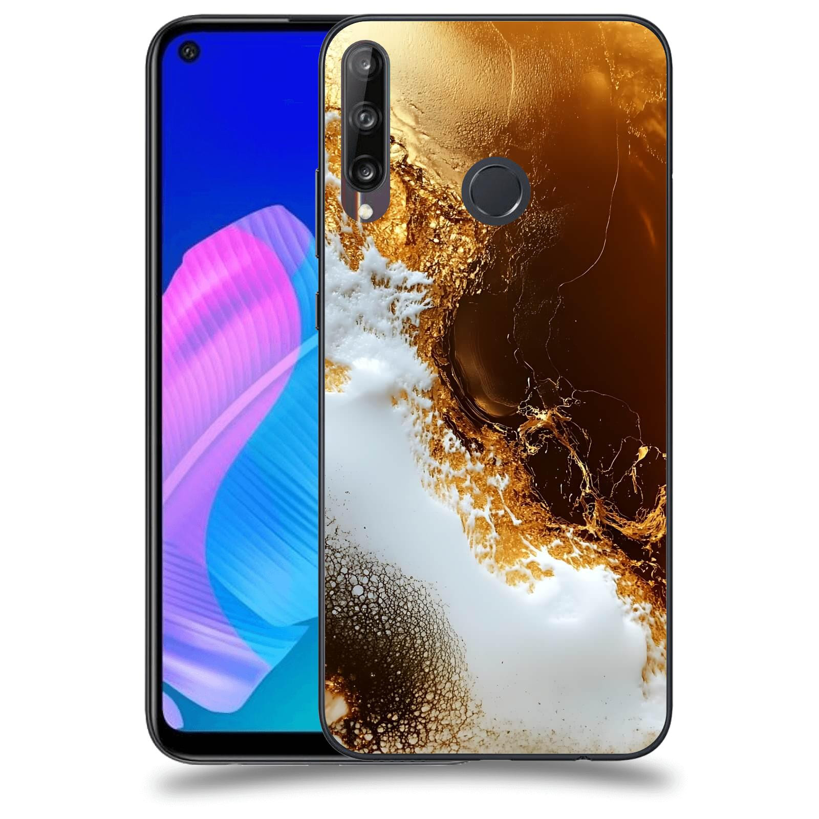 ACOVER Kryt na mobil Huawei P40 Lite E - Amber II