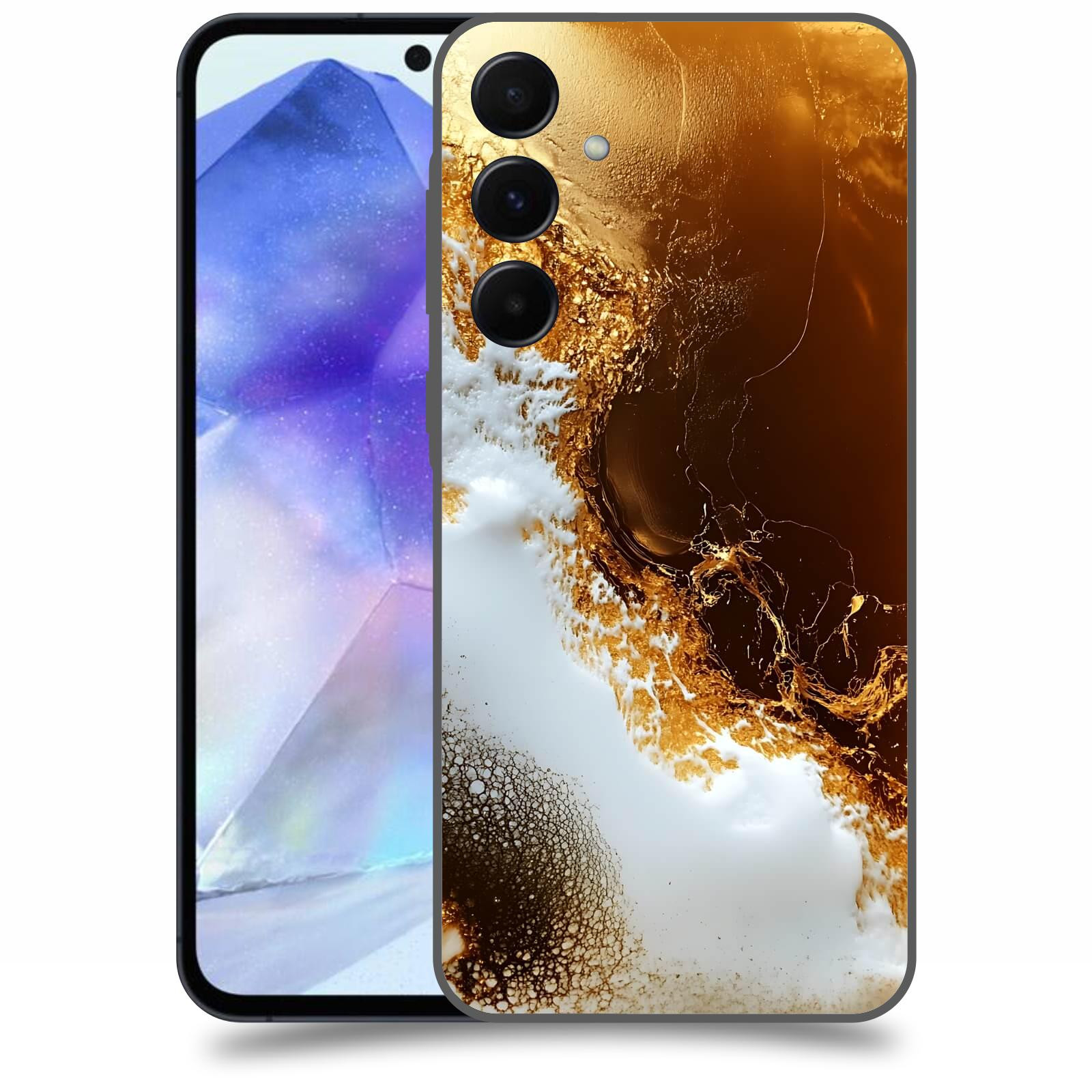 ACOVER Kryt na mobil Samsung Galaxy A55 5G - Amber II