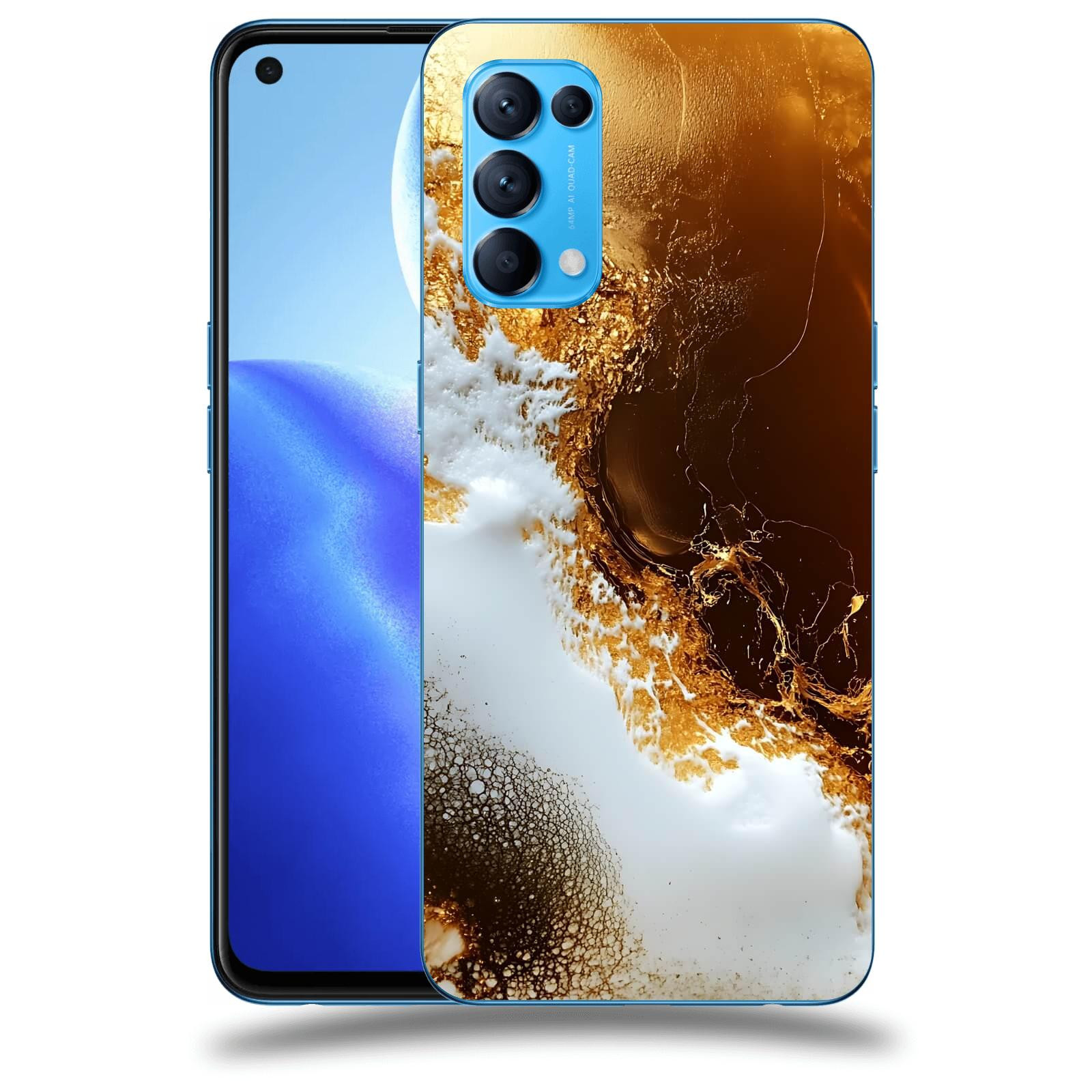 ACOVER Kryt na mobil OPPO Reno 5 5G - Amber II