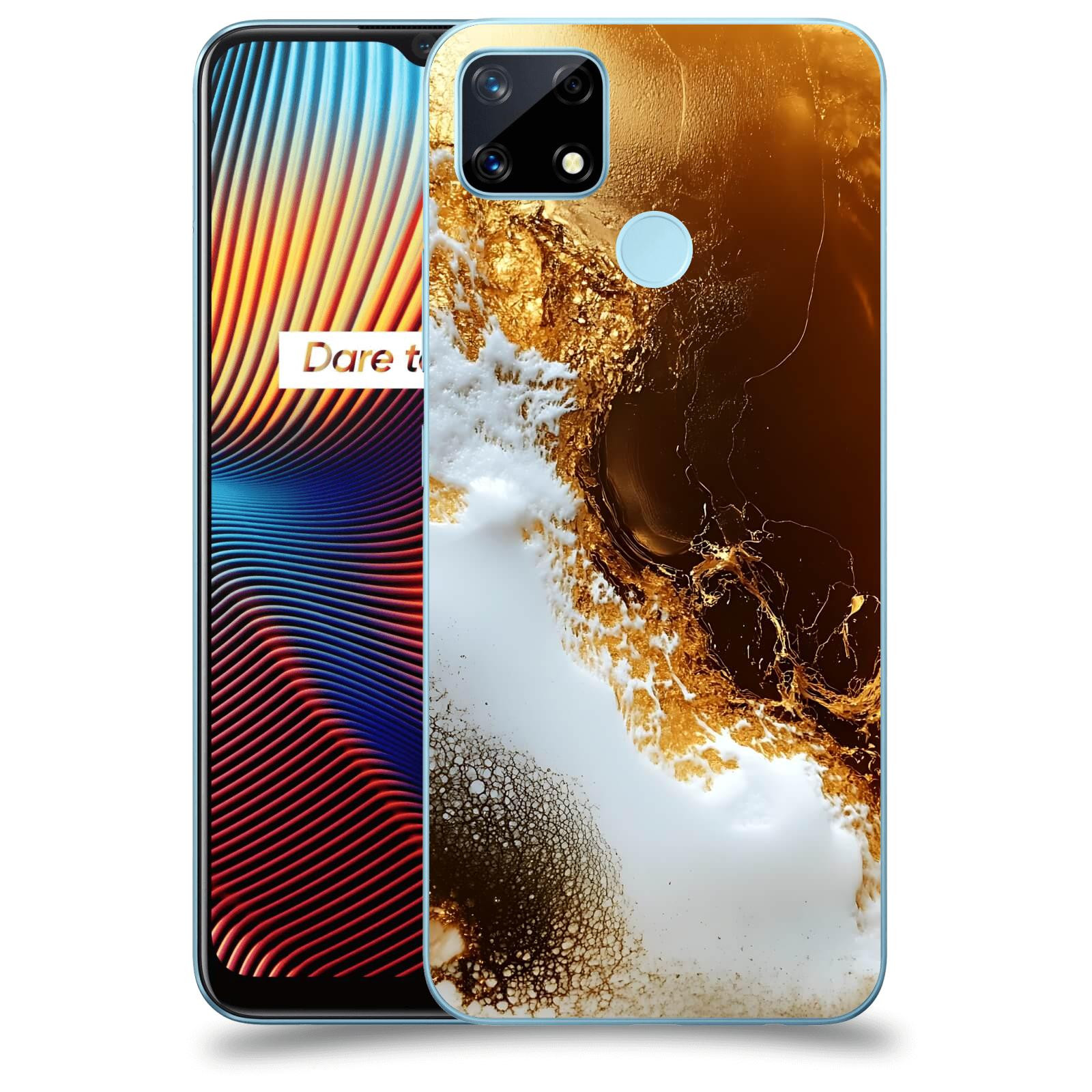 ACOVER Kryt na mobil Realme 7i - Amber II