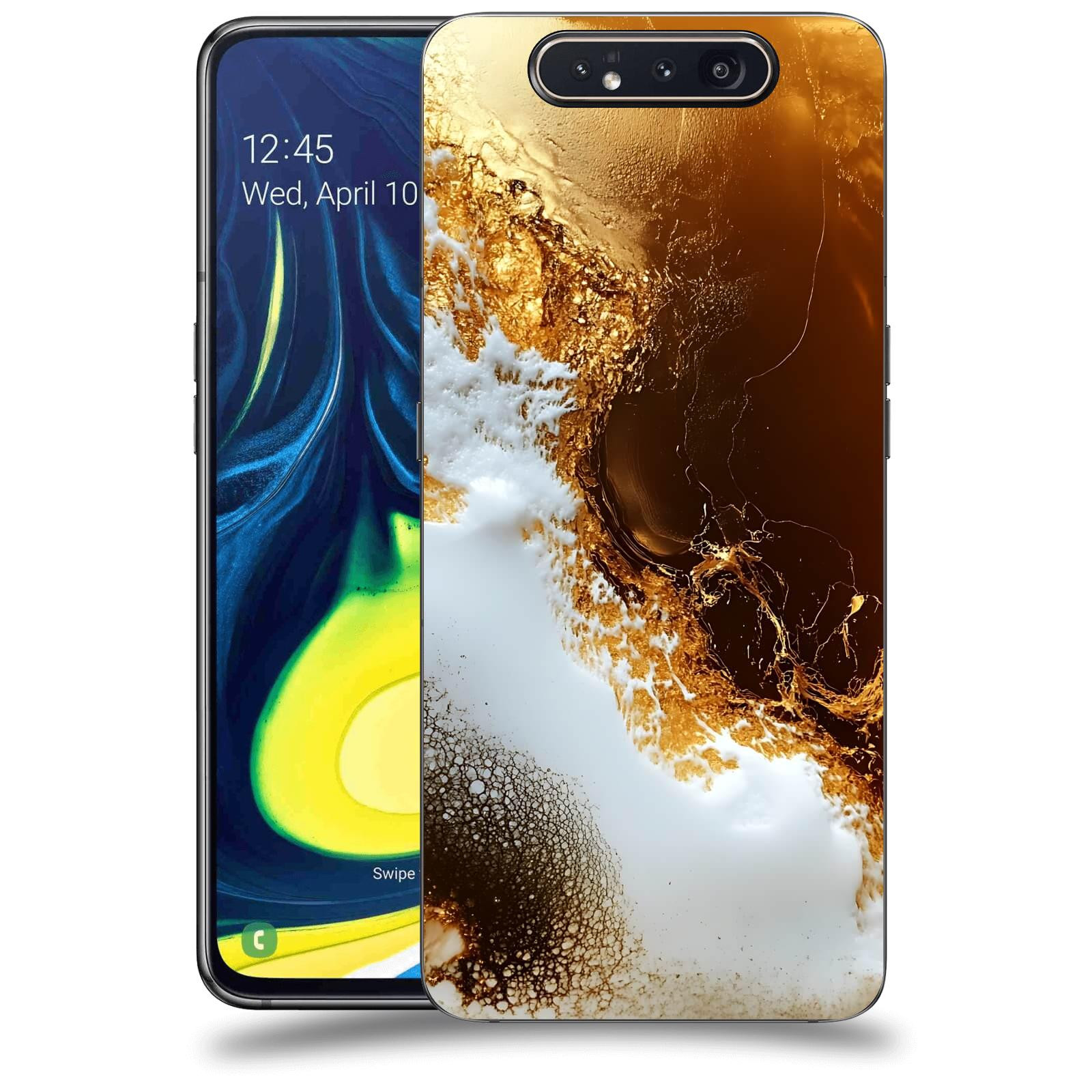 ACOVER Kryt na mobil Samsung Galaxy A80 A805F - Amber II