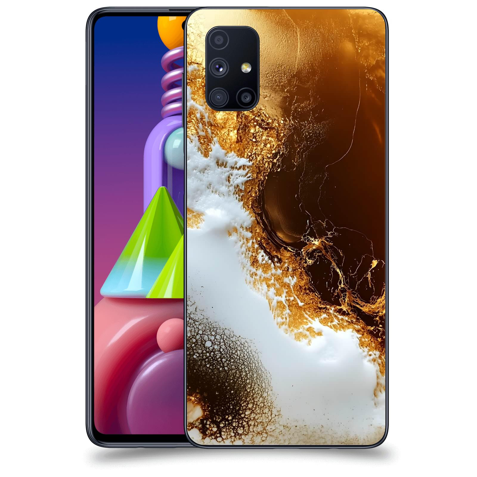 ACOVER Kryt na mobil Samsung Galaxy M51 M515F - Amber II