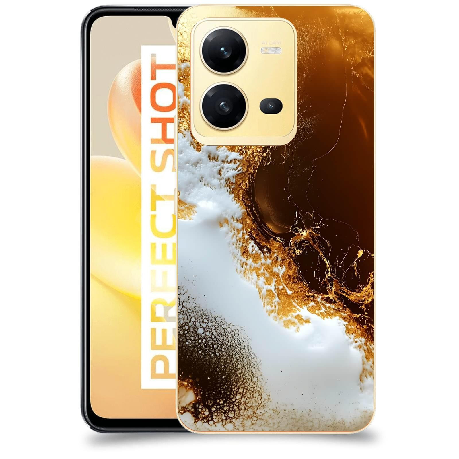 ACOVER Kryt na mobil Vivo X80 Lite - Amber II