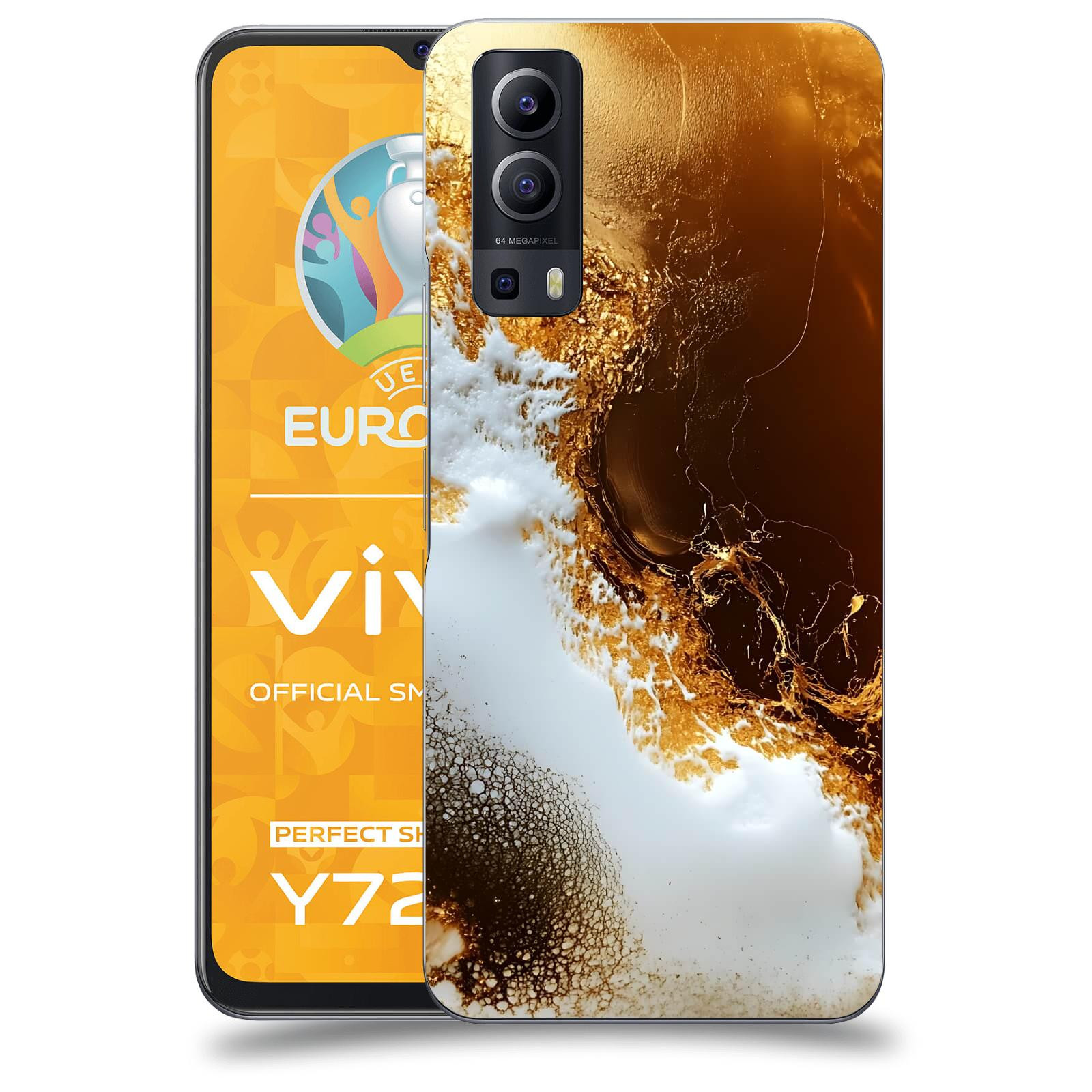 ACOVER Kryt na mobil Vivo Y72 5G - Amber II