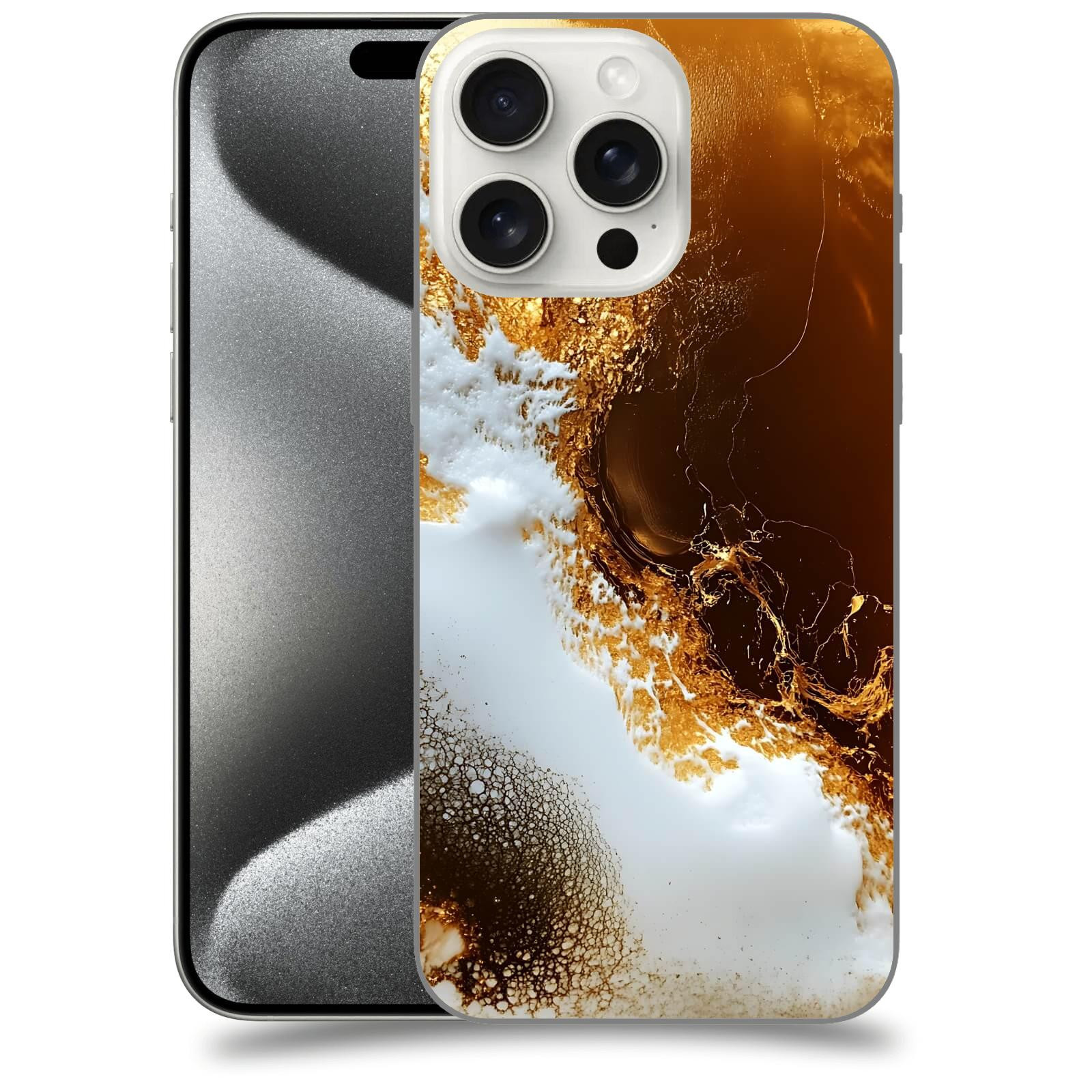 ACOVER Kryt na mobil Apple iPhone 15 pro max - Amber II