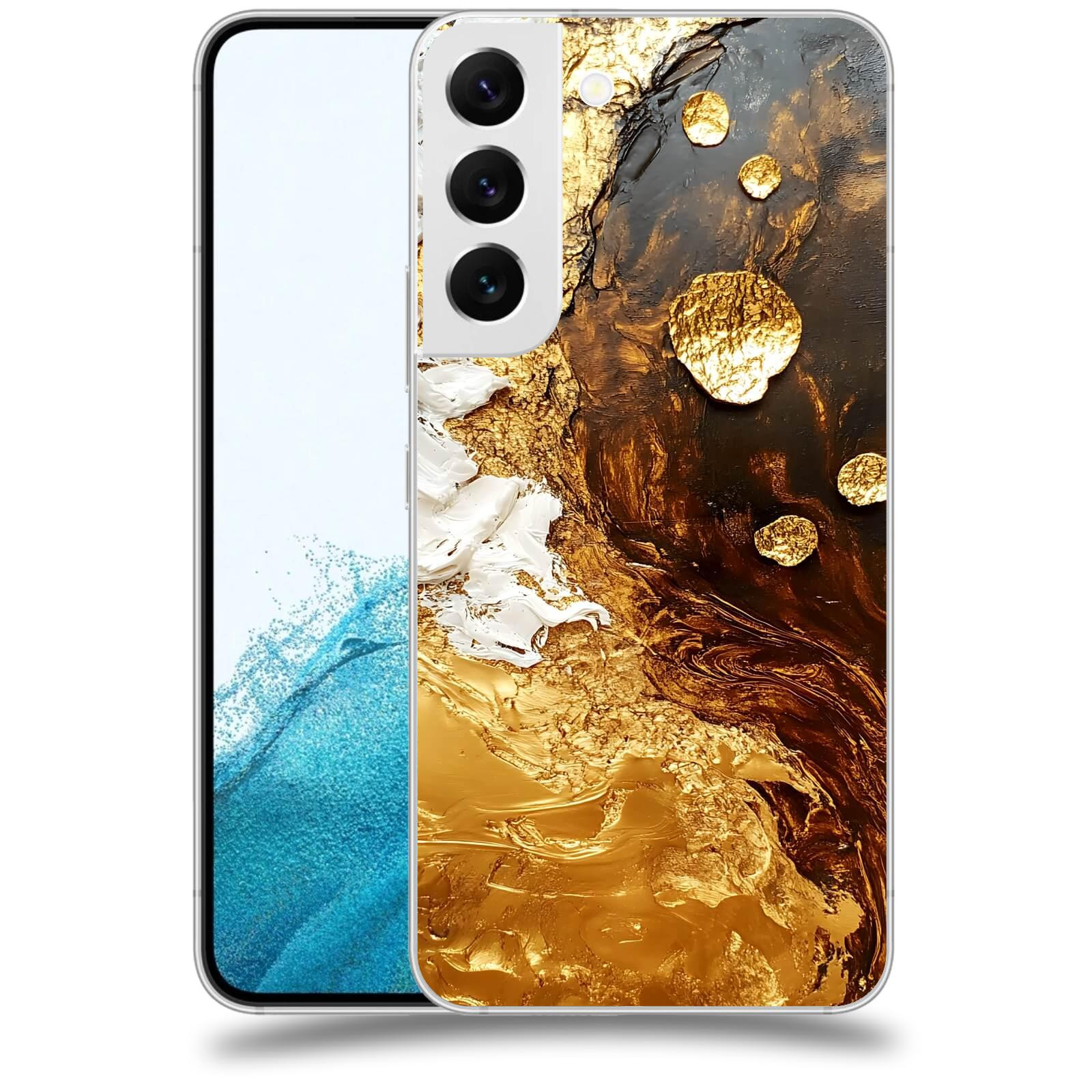 ACOVER Kryt na mobil Samsung Galaxy S22 5G - Amber III