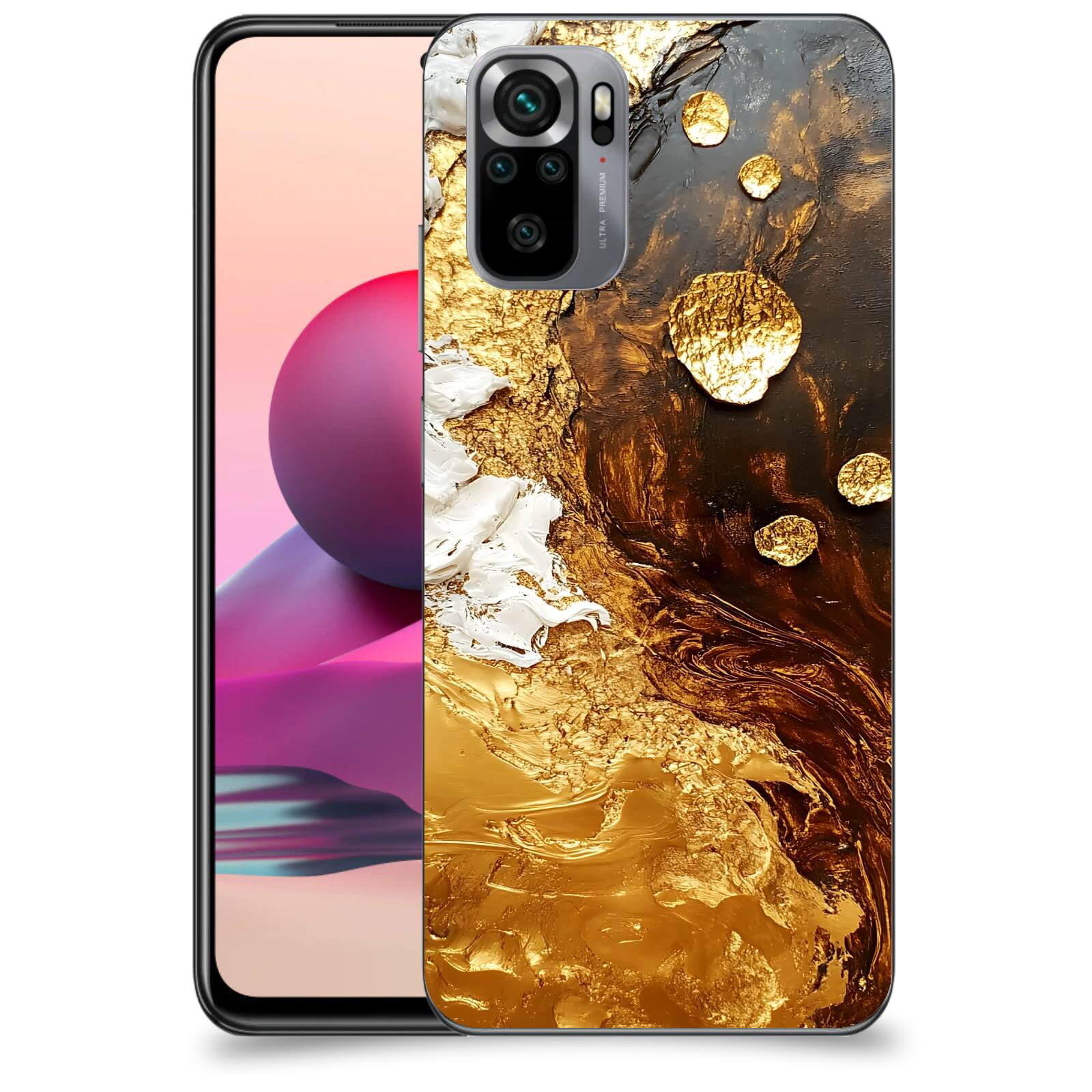 ACOVER Kryt na mobil Xiaomi Redmi Note 10S - Amber III