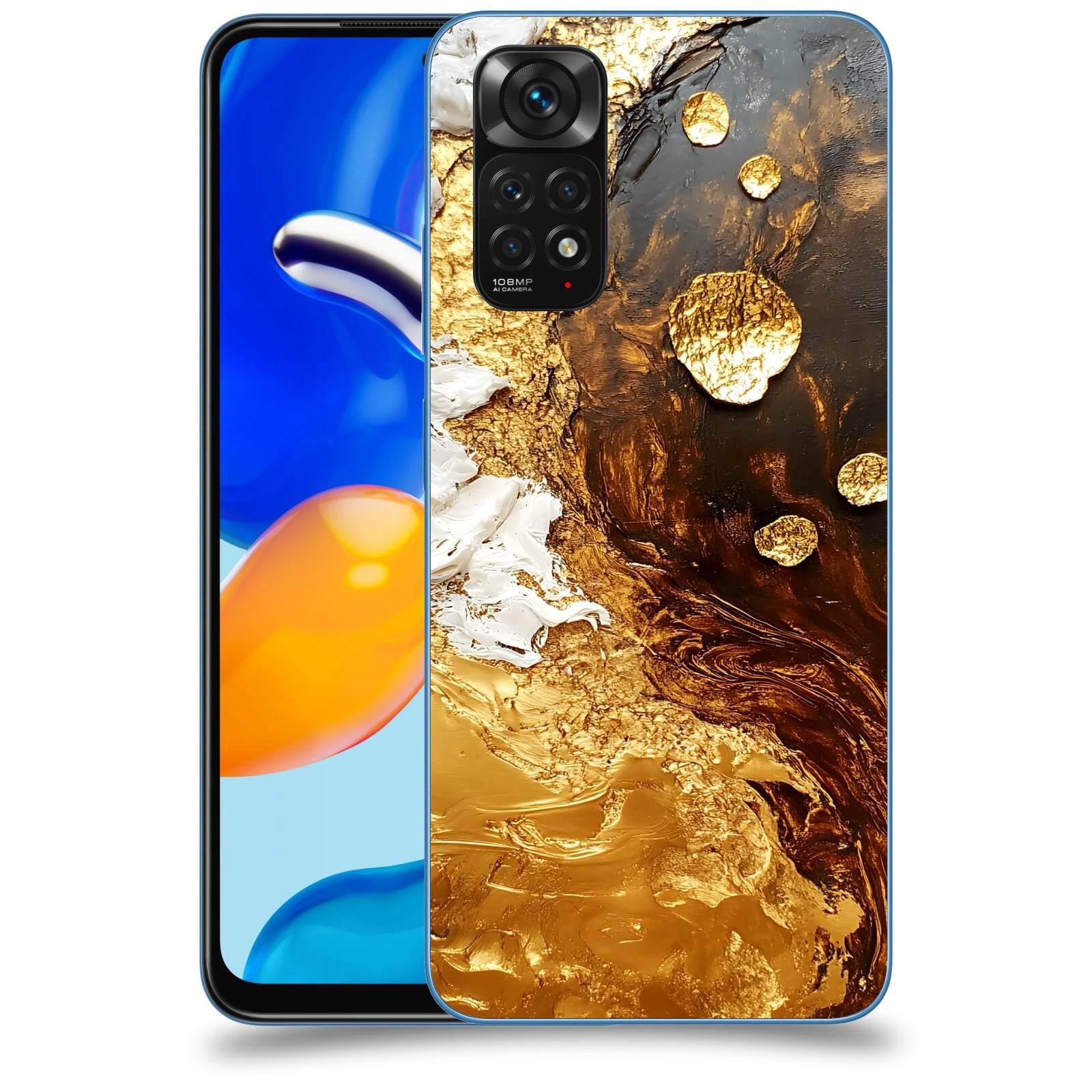 ACOVER Kryt na mobil Xiaomi Redmi Note 11S - Amber III