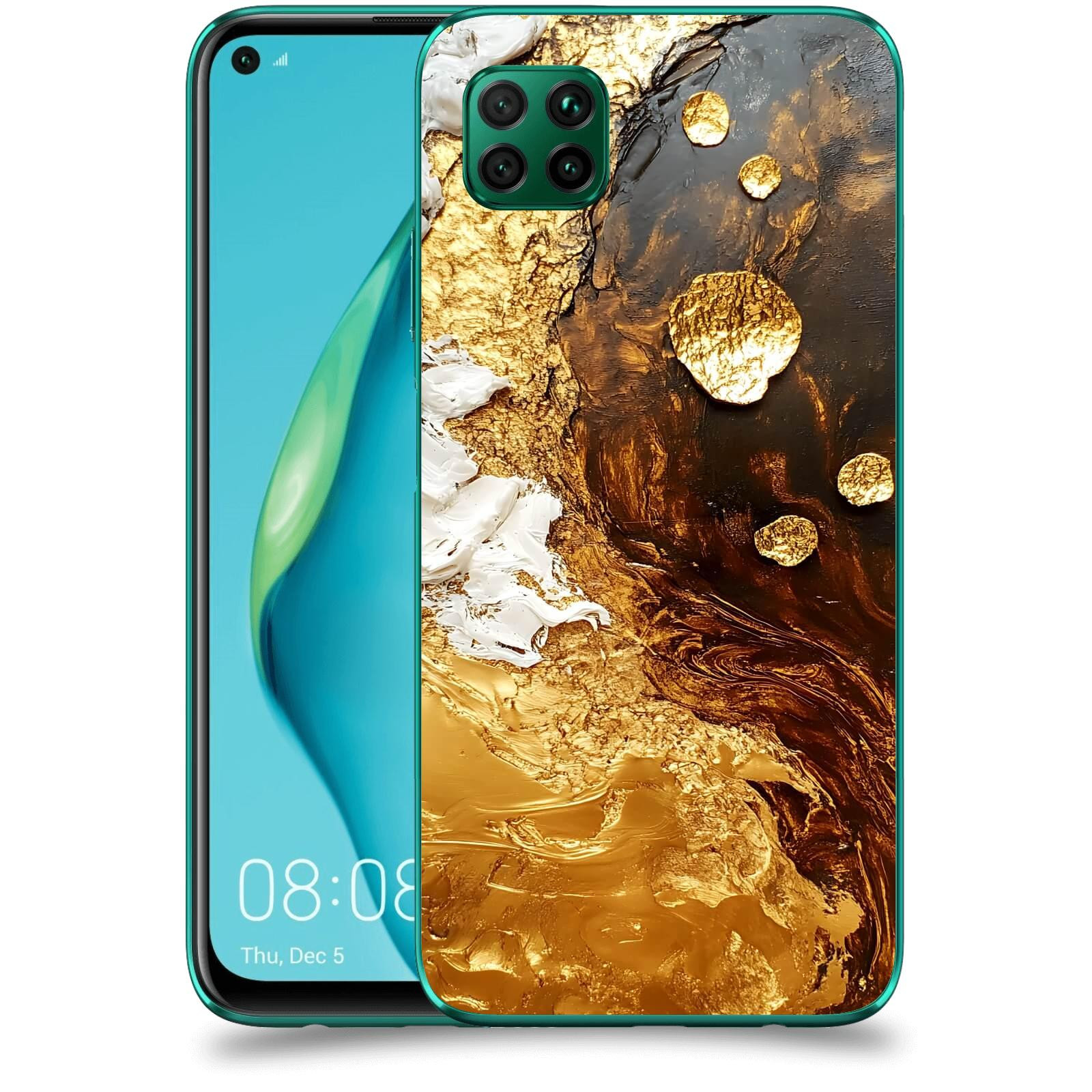 ACOVER Kryt na mobil Huawei P40 Lite - Amber III