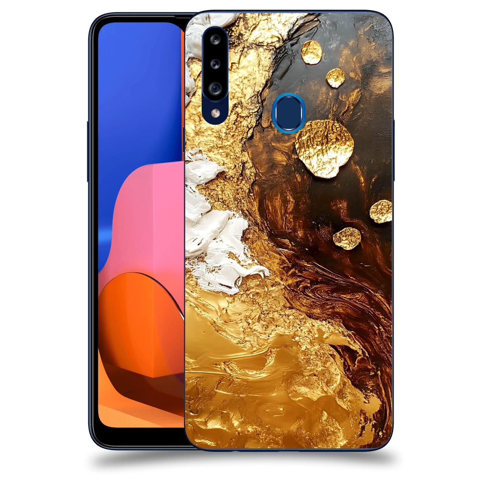 ACOVER Kryt na mobil Samsung Galaxy A20s - Amber III