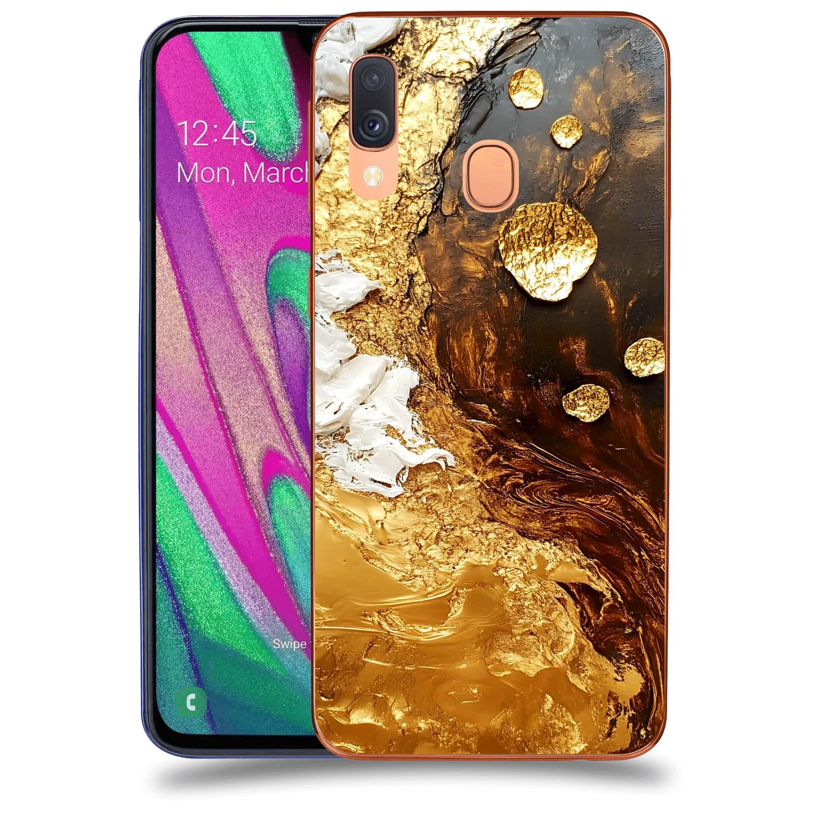 ACOVER Kryt na mobil Samsung Galaxy A40 A405F - Amber III