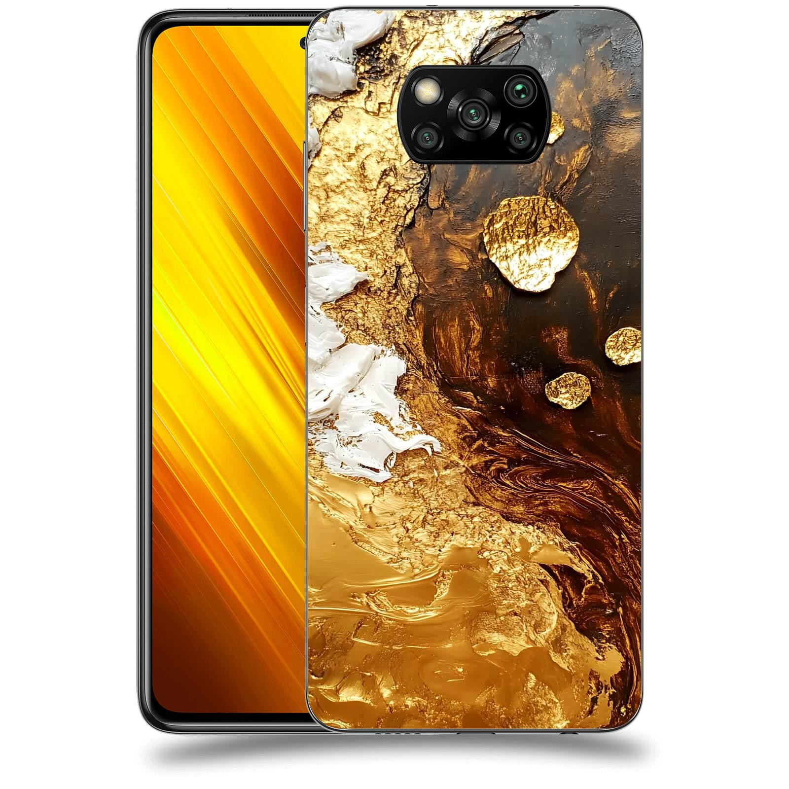 ACOVER Kryt na mobil Xiaomi Poco X3 - Amber III