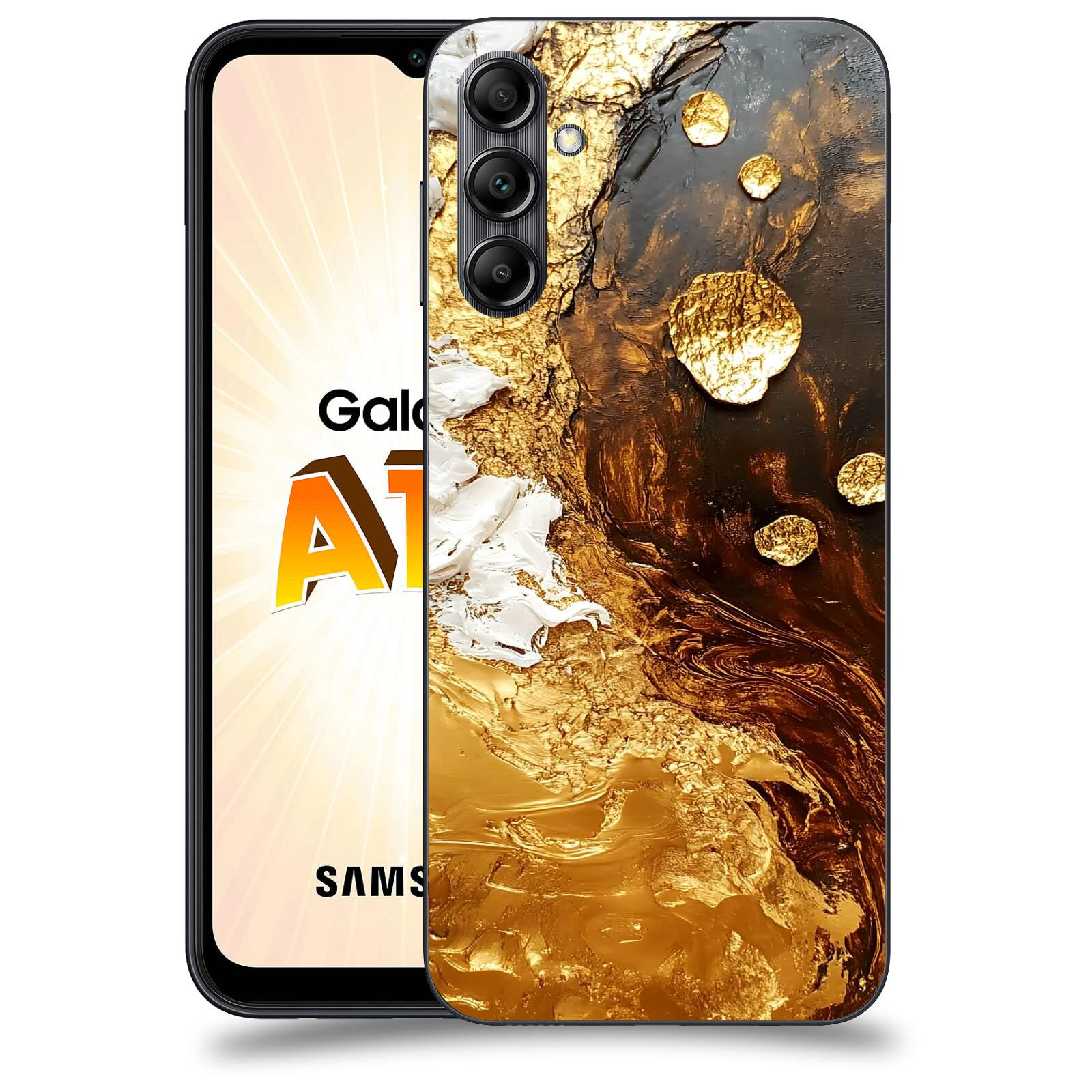 ACOVER Kryt na mobil Samsung Galaxy A14 LTE - Amber III