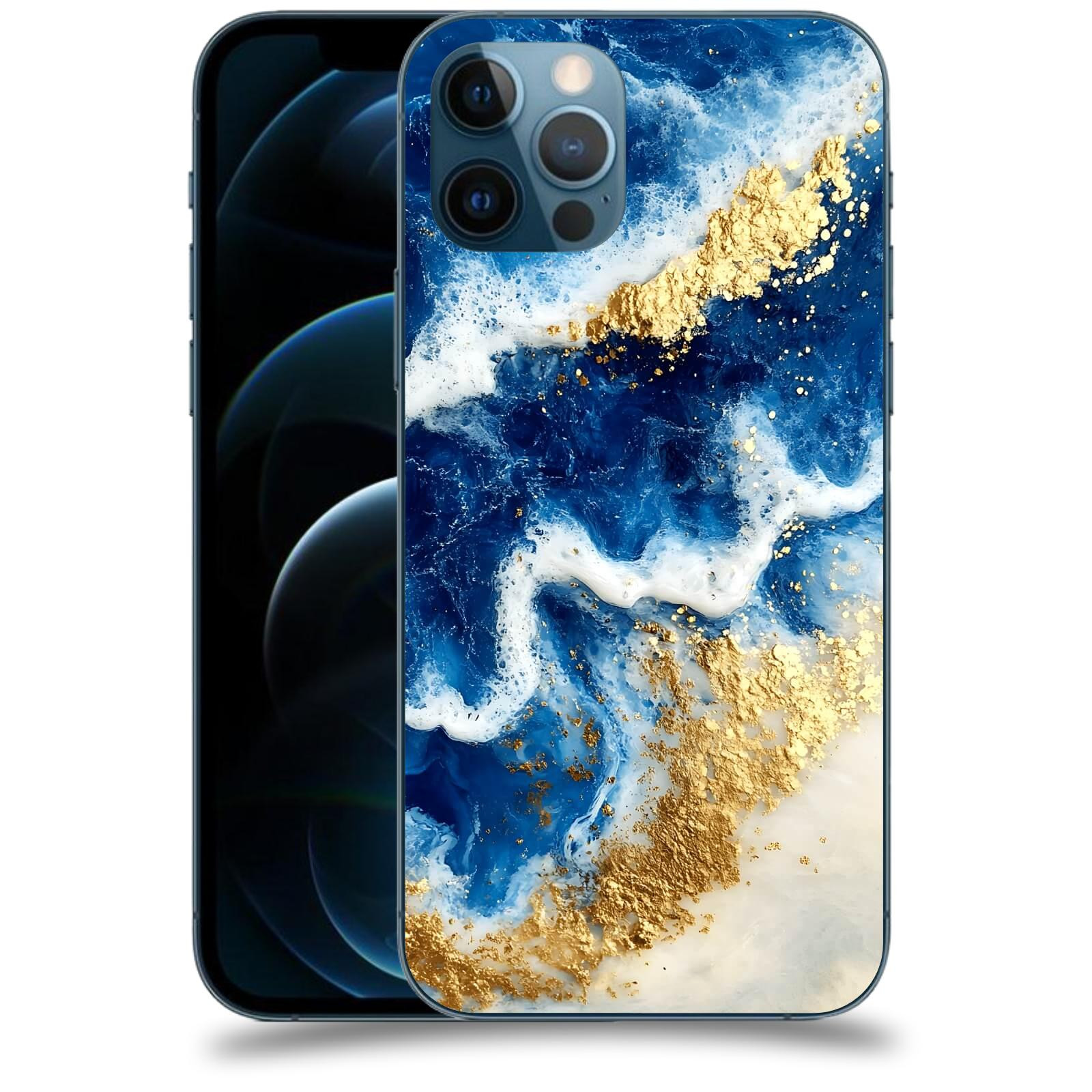 ACOVER Kryt na mobil Apple iPhone 12 Pro - Ocean Waves I