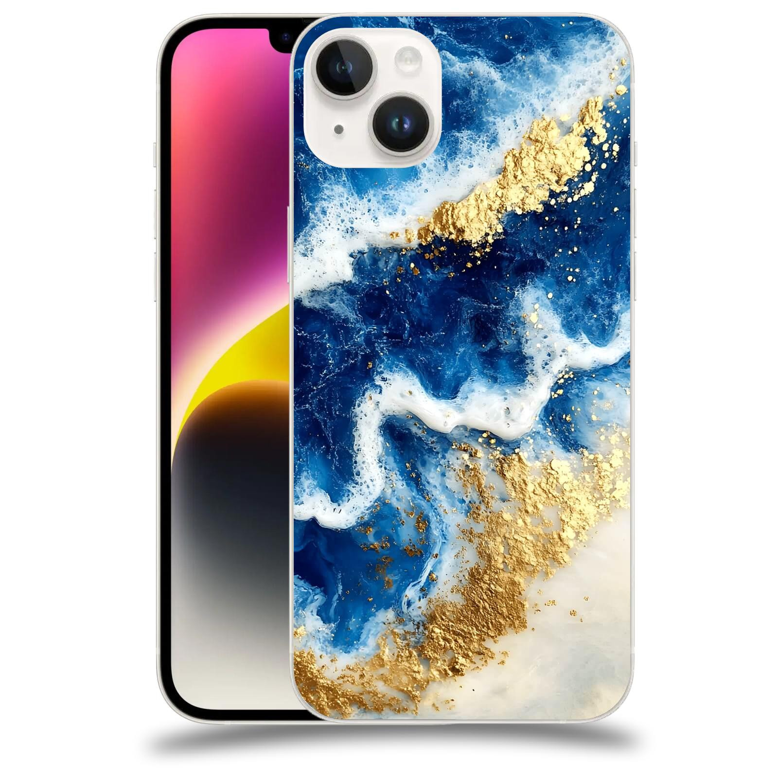 ACOVER Kryt na mobil Apple iPhone 14 Plus - Ocean Waves I