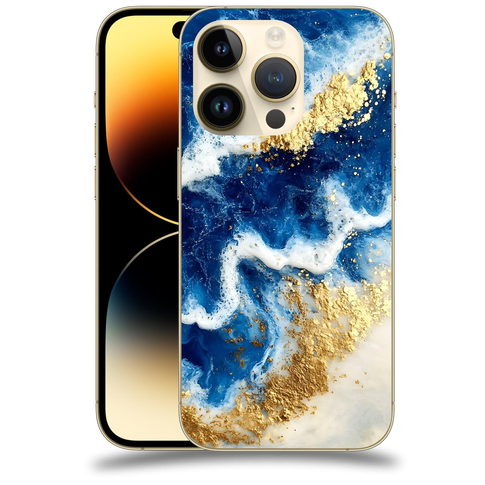 ACOVER Kryt na mobil Apple iPhone 14 Pro - Ocean Waves I