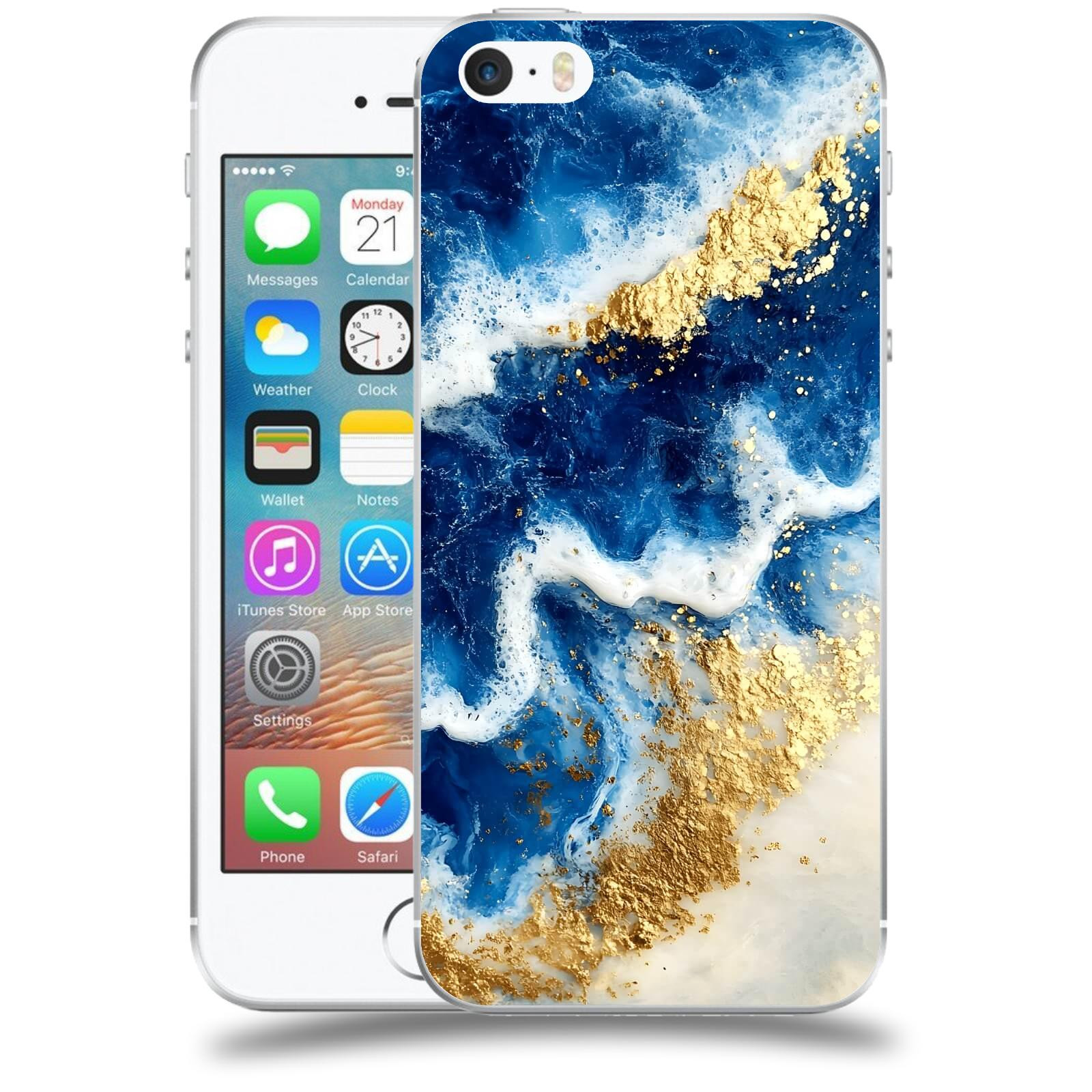 ACOVER Kryt na mobil Apple iPhone 5/5S/SE - Ocean Waves I