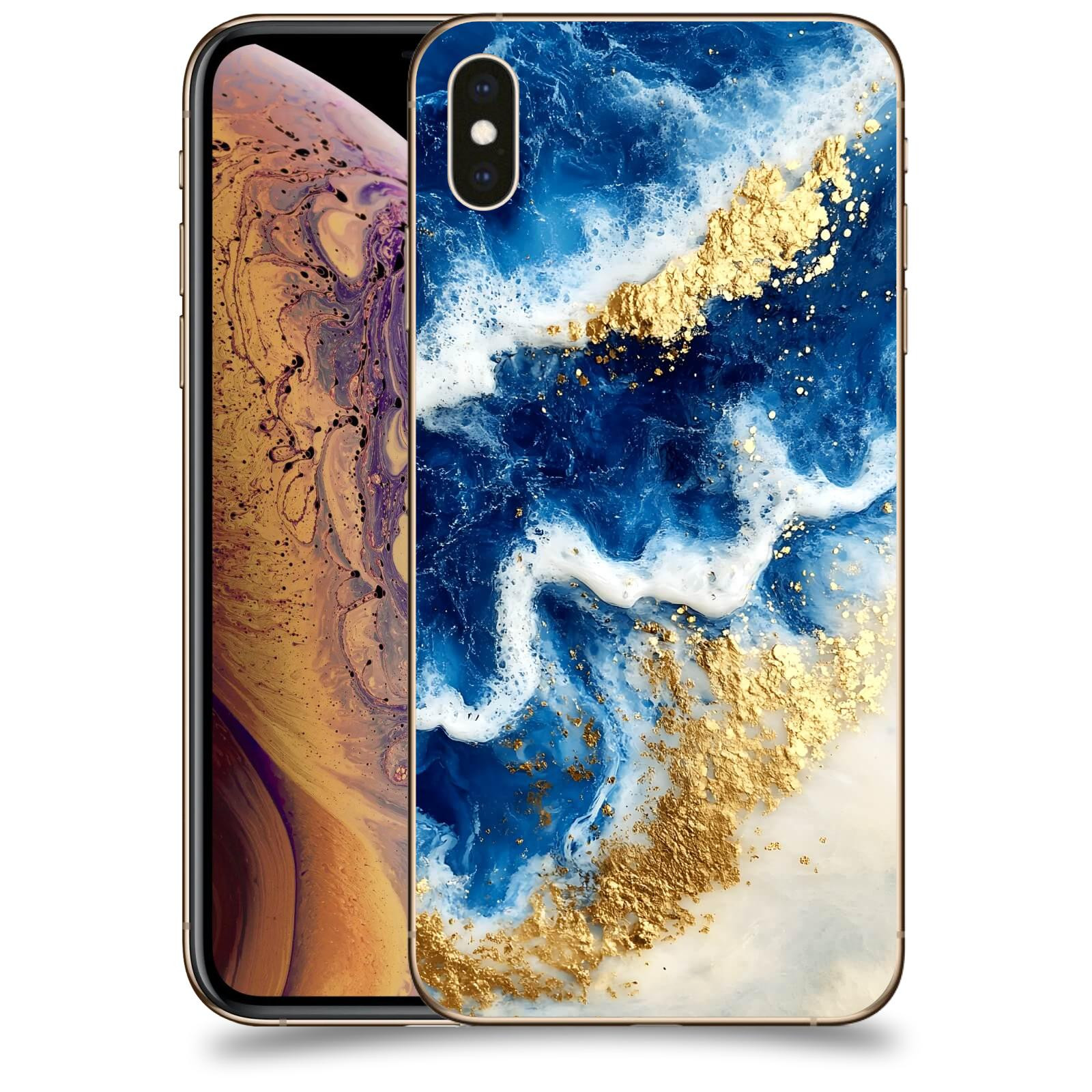 ACOVER Kryt na mobil Apple iPhone XS Max - Ocean Waves I
