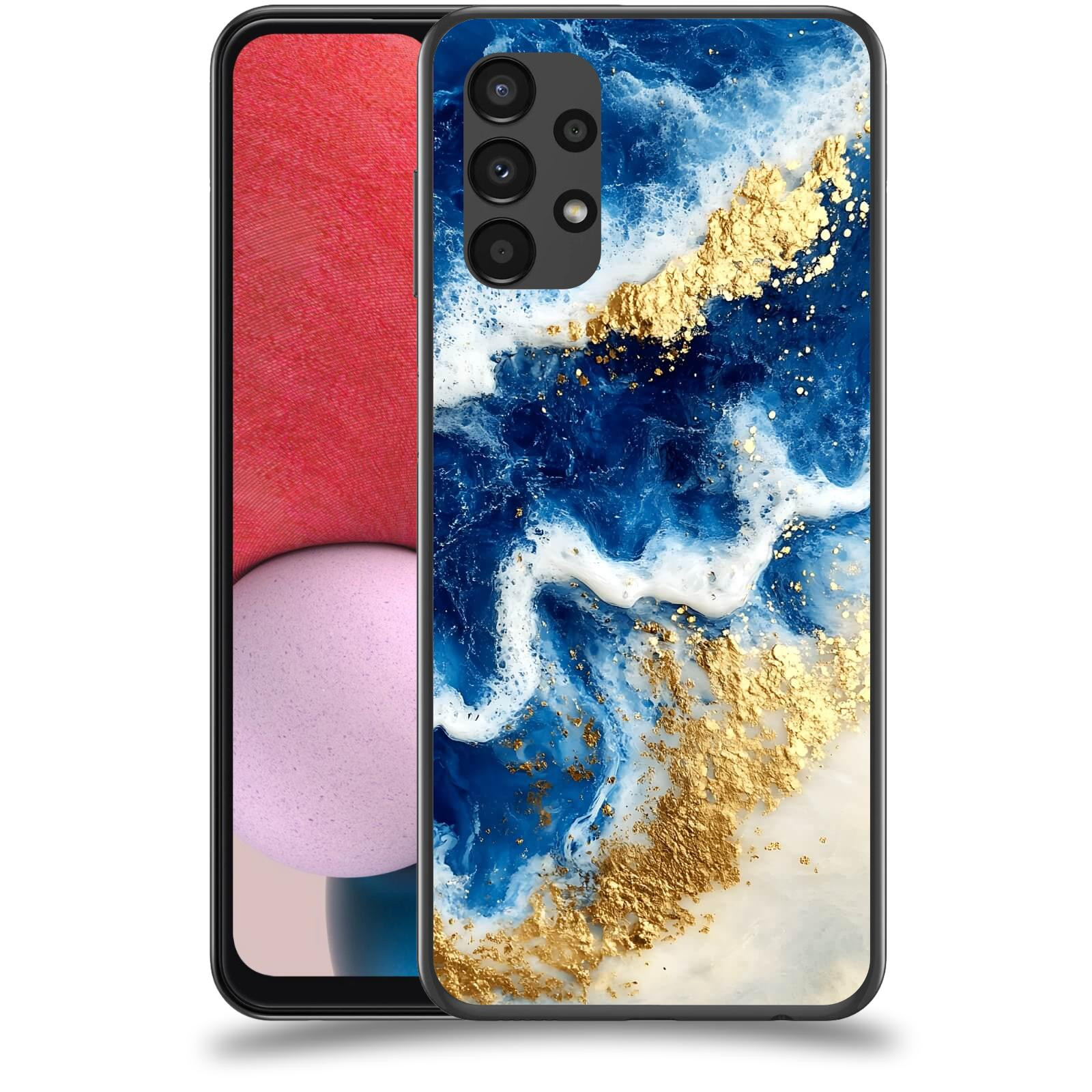 ACOVER Kryt na mobil Samsung Galaxy A13 4G A135 - Ocean Waves I