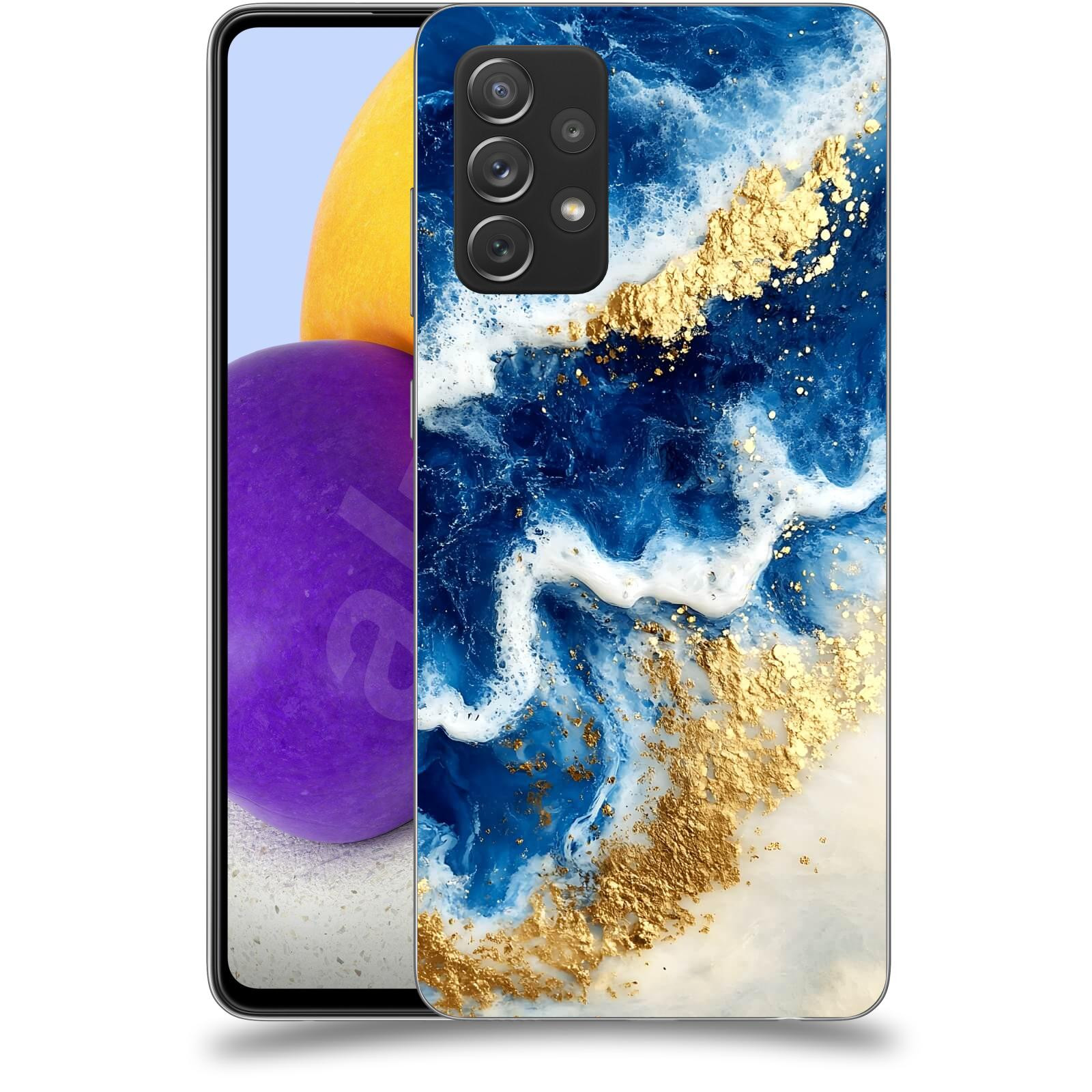 ACOVER Kryt na mobil Samsung Galaxy A72 A725F - Ocean Waves I