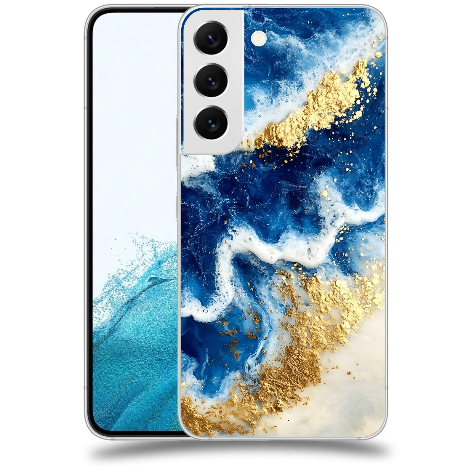 ACOVER Kryt na mobil Samsung Galaxy S22 5G - Ocean Waves I