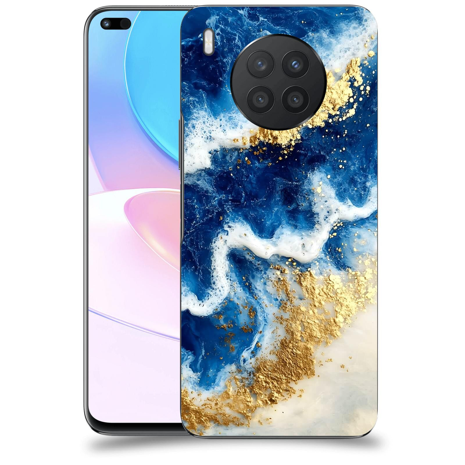 ACOVER Kryt na mobil Honor 50 Lite - Ocean Waves I