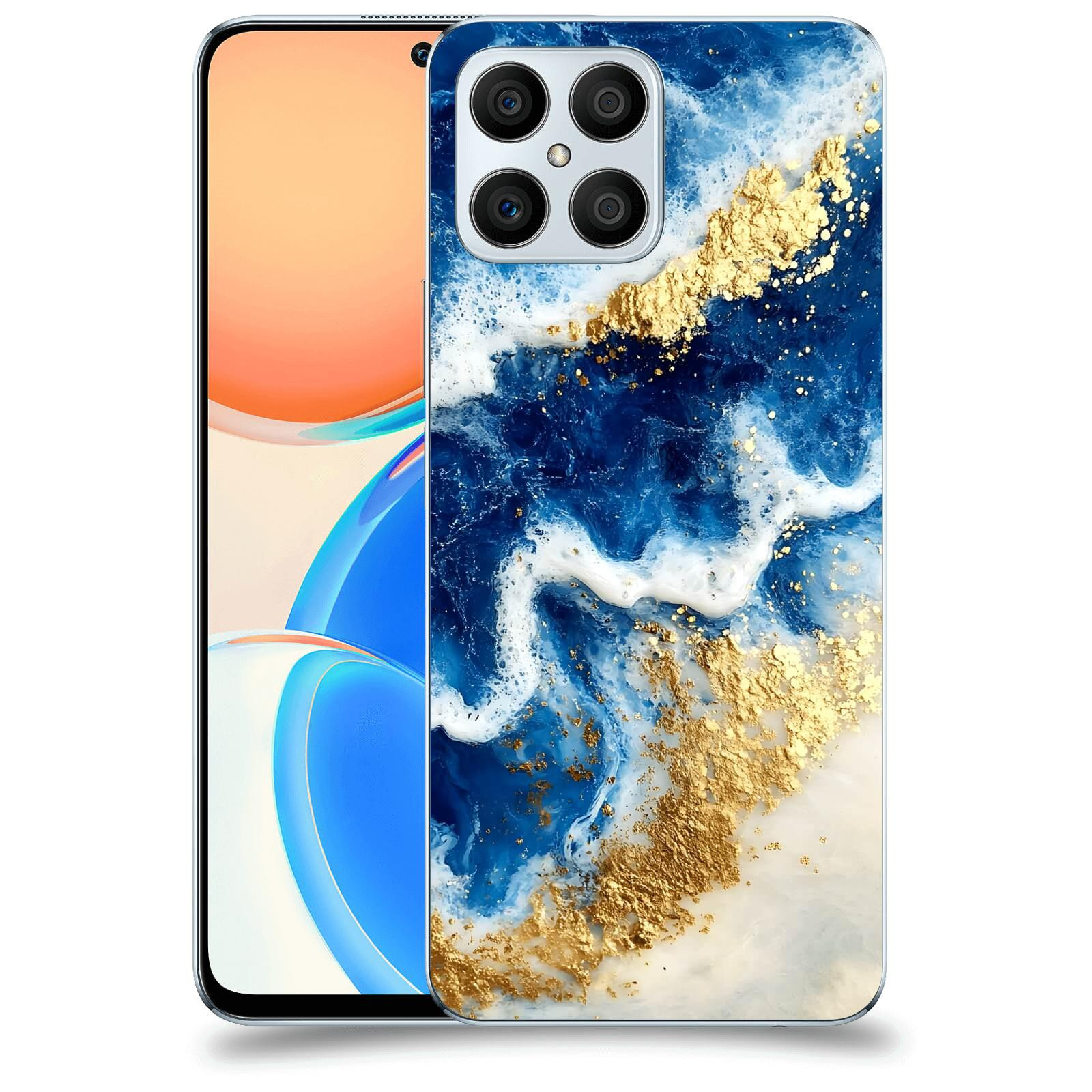 ACOVER Kryt na mobil Honor X8 5G - Ocean Waves I