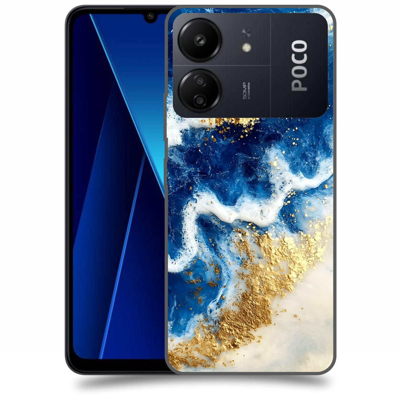 ACOVER Kryt na mobil Poco C65 - Ocean Waves I