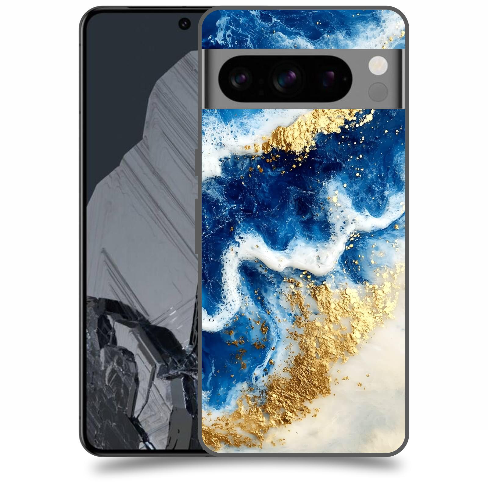 ACOVER Kryt na mobil Google Pixel 8 Pro - Ocean Waves I