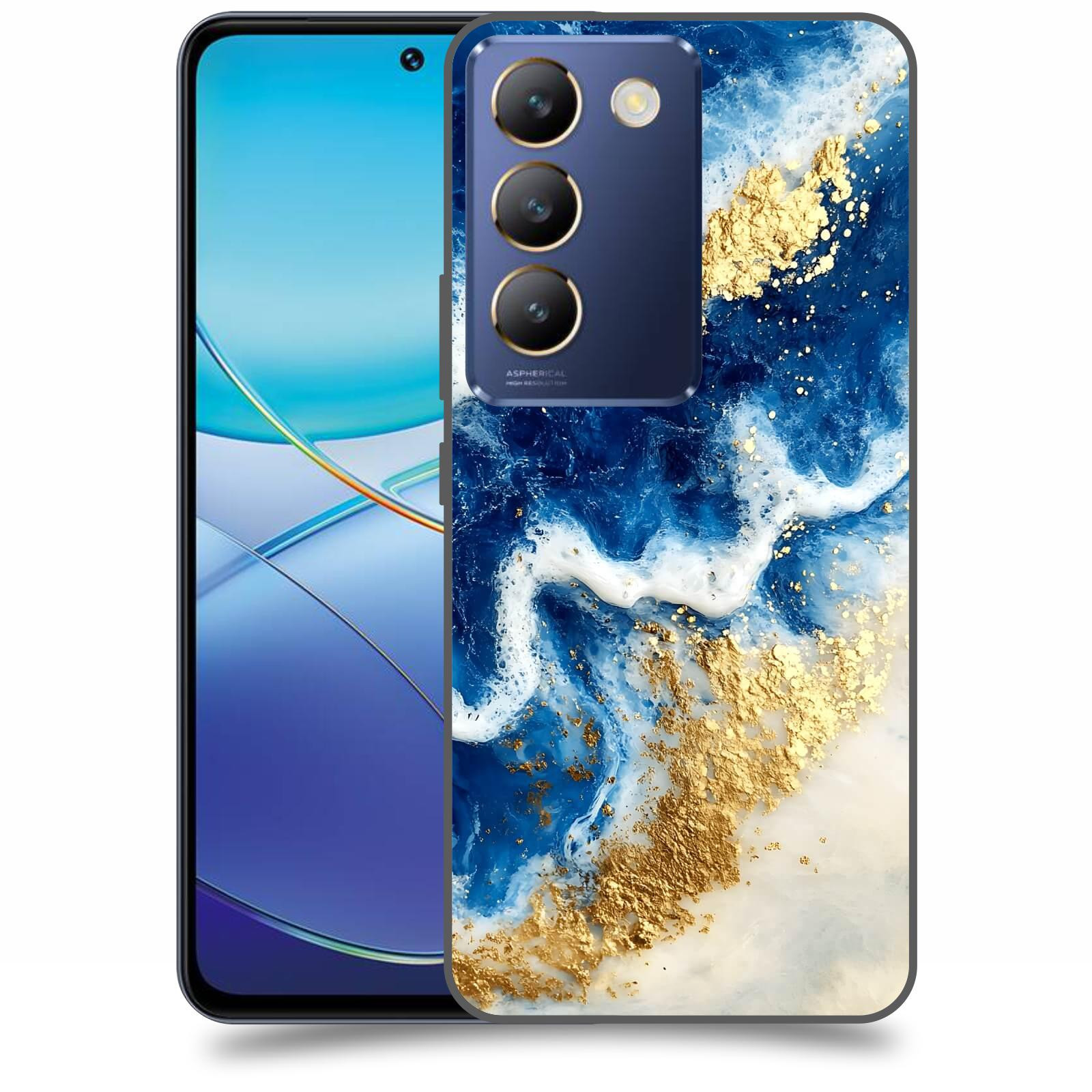 ACOVER Kryt na mobil Vivo V40SE - Ocean Waves I