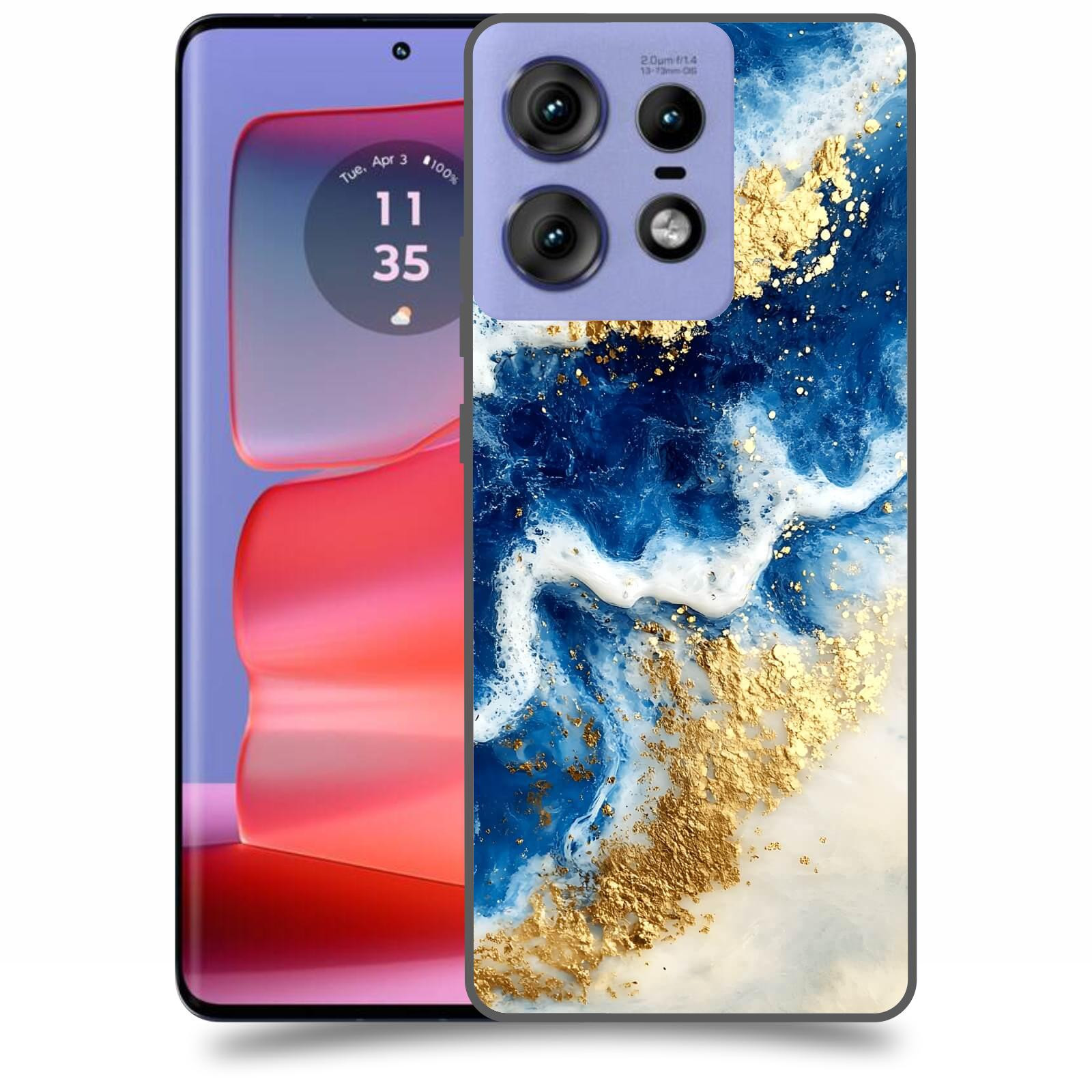 ACOVER Kryt na mobil Motorola Edge 50 Pro - Ocean Waves I