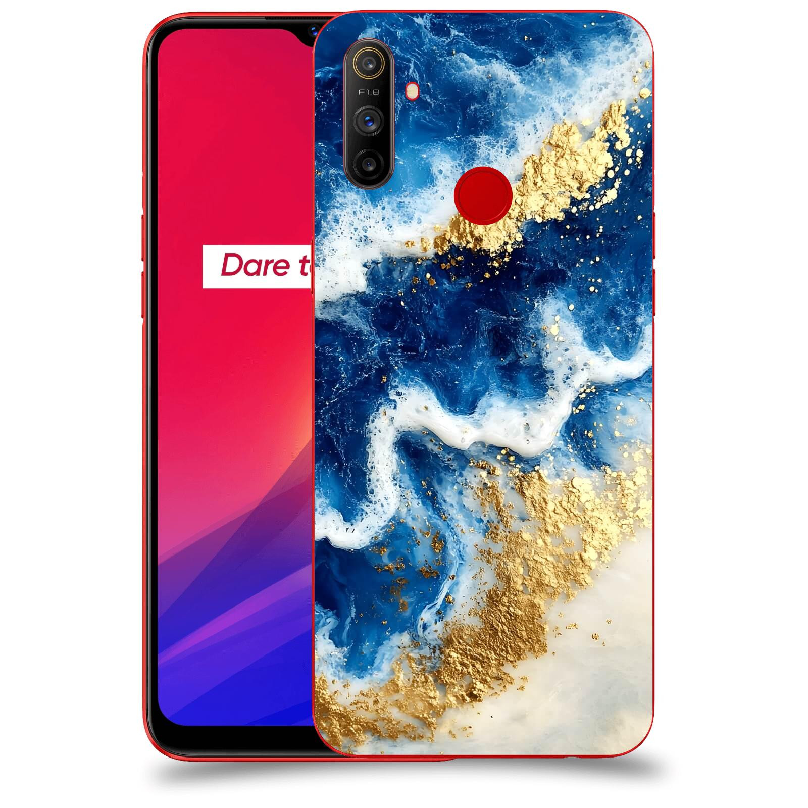ACOVER Kryt na mobil Realme C3 - Ocean Waves I