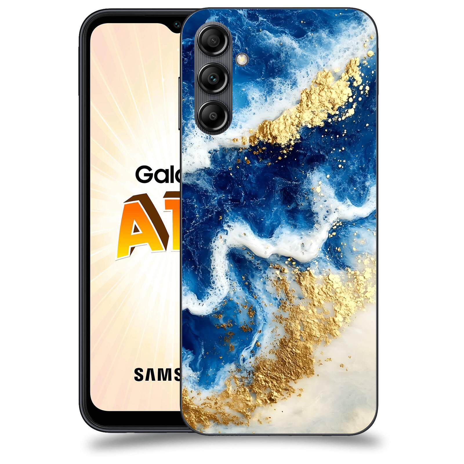 ACOVER Kryt na mobil Samsung Galaxy A14 LTE - Ocean Waves I