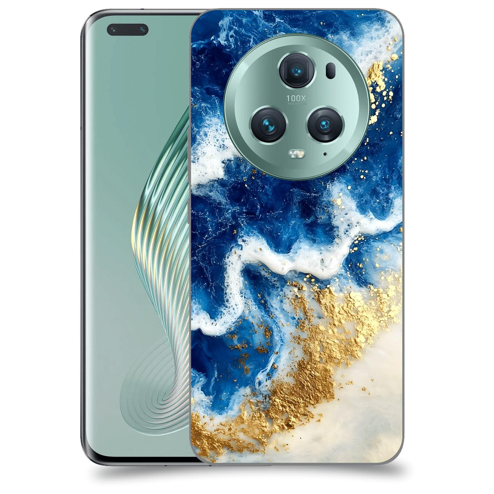 ACOVER Kryt na mobil Honor Magic5 Pro - Ocean Waves I