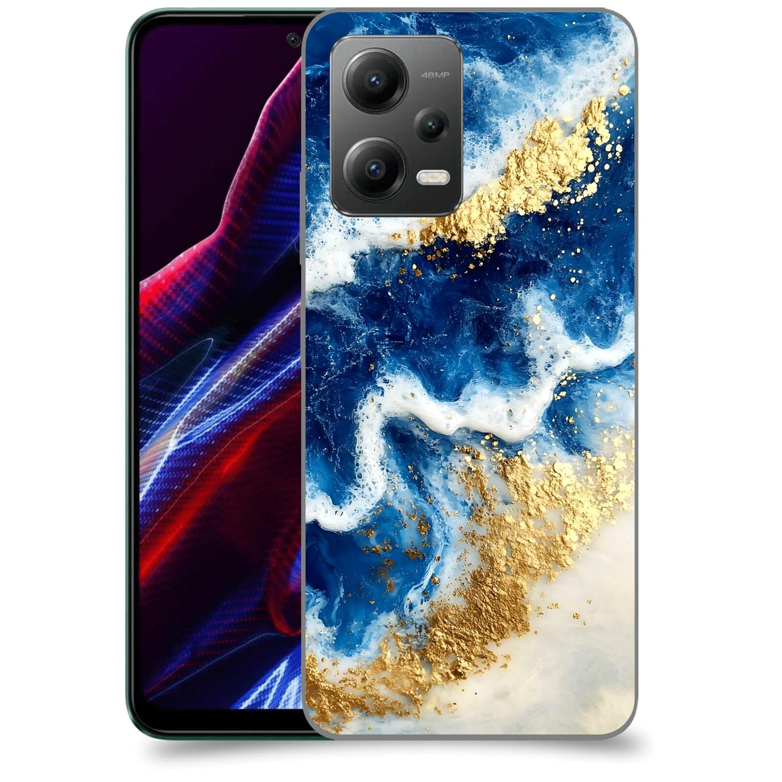 ACOVER Kryt na mobil Xiaomi Poco X5 - Ocean Waves I