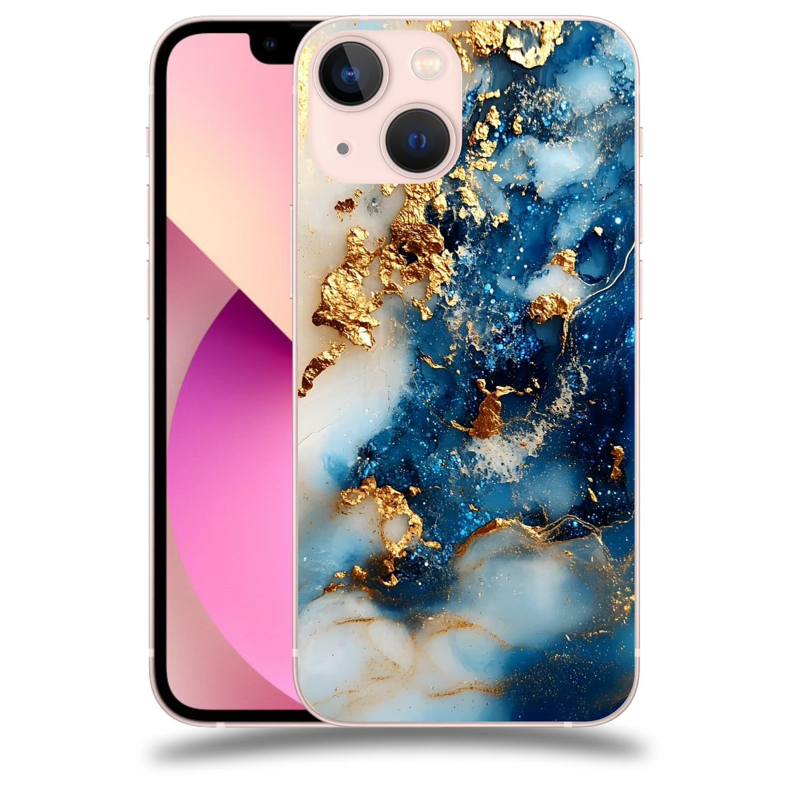 ACOVER Kryt na mobil Apple iPhone 13 mini - Ocean Waves II