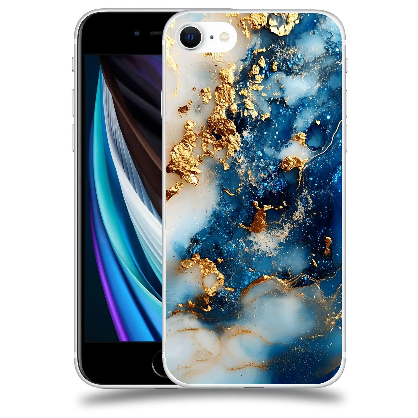 ACOVER Kryt na mobil Apple iPhone SE 2020 - Ocean Waves II