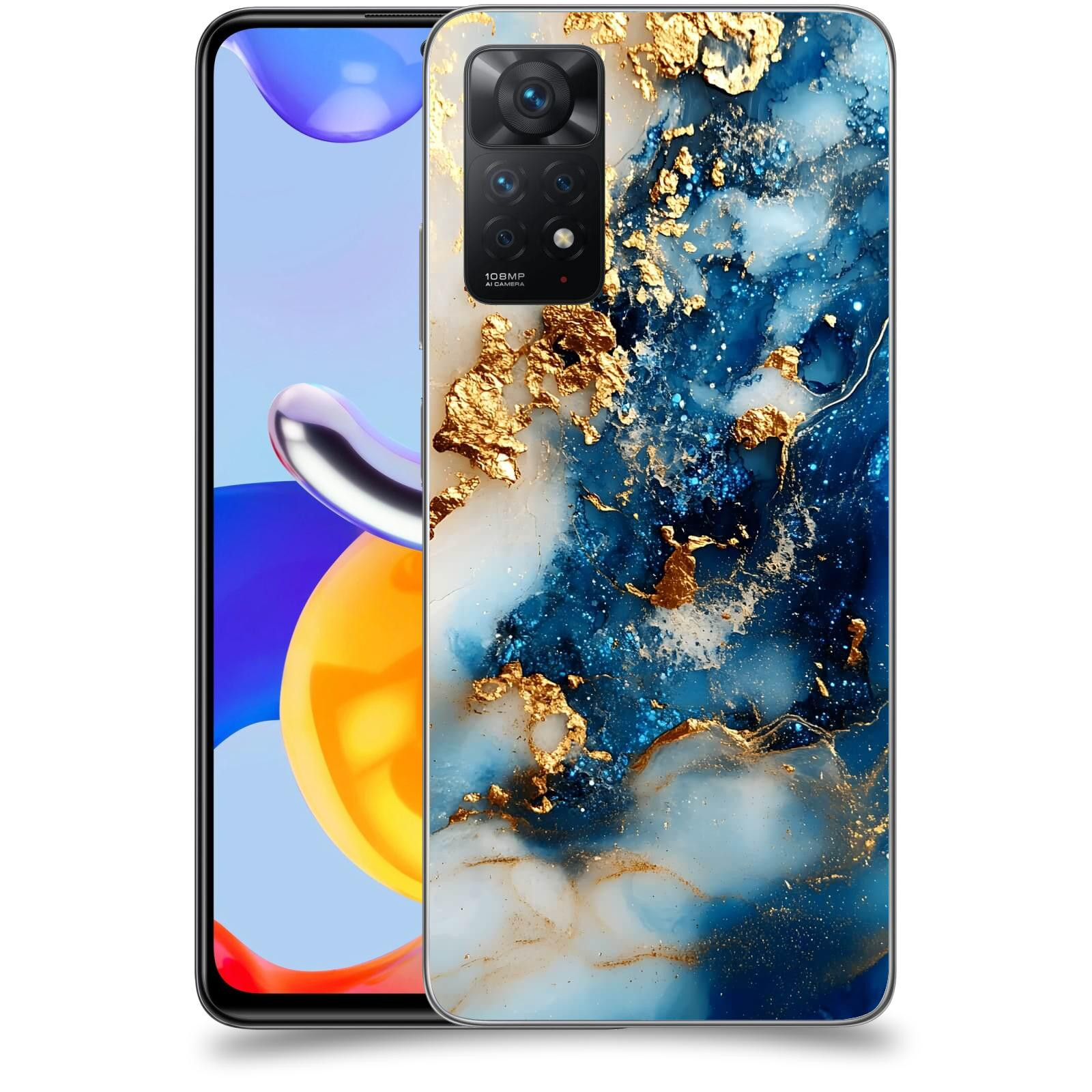 ACOVER Kryt na mobil Xiaomi Redmi Note 11 Pro - Ocean Waves II