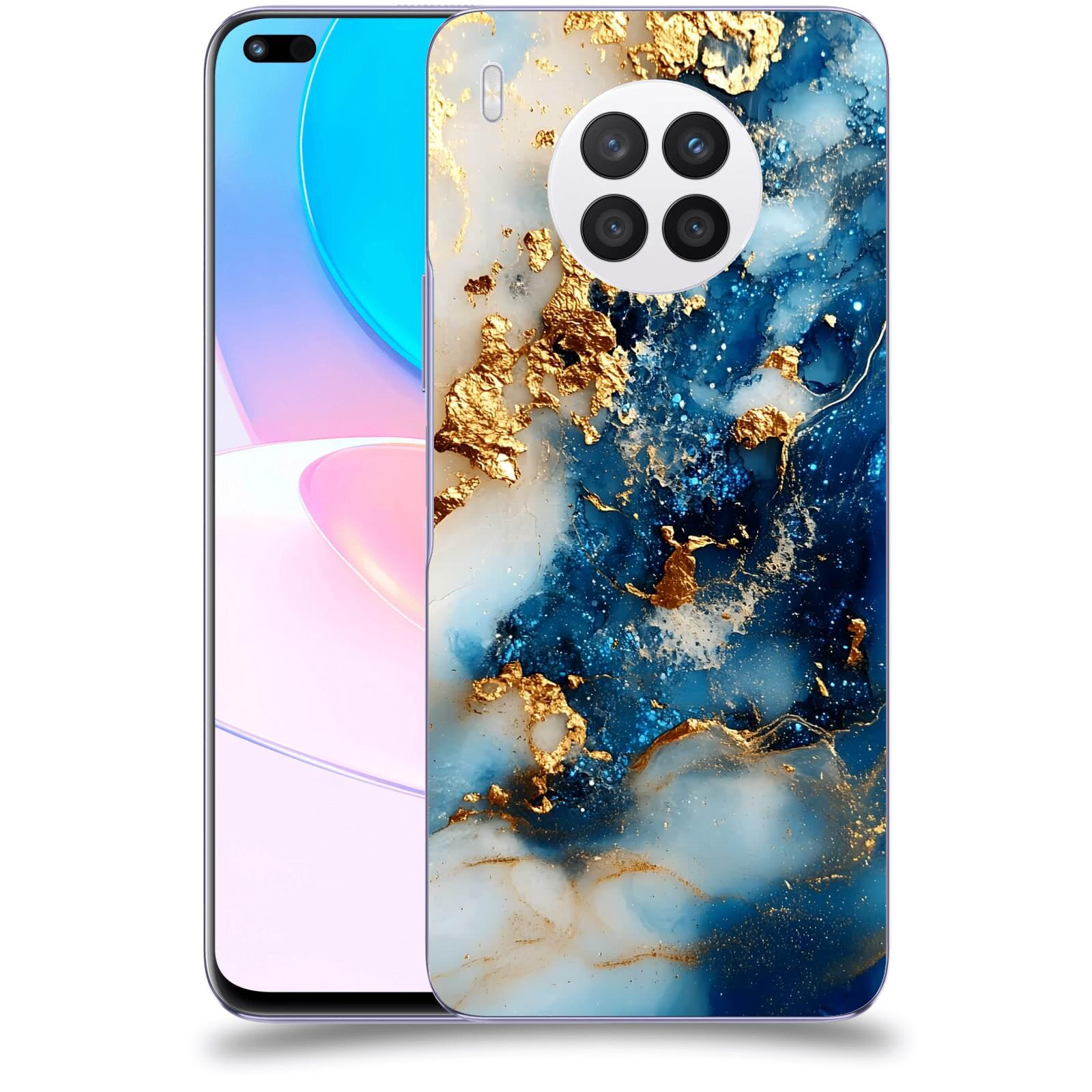 ACOVER Kryt na mobil Huawei Nova 8i - Ocean Waves II