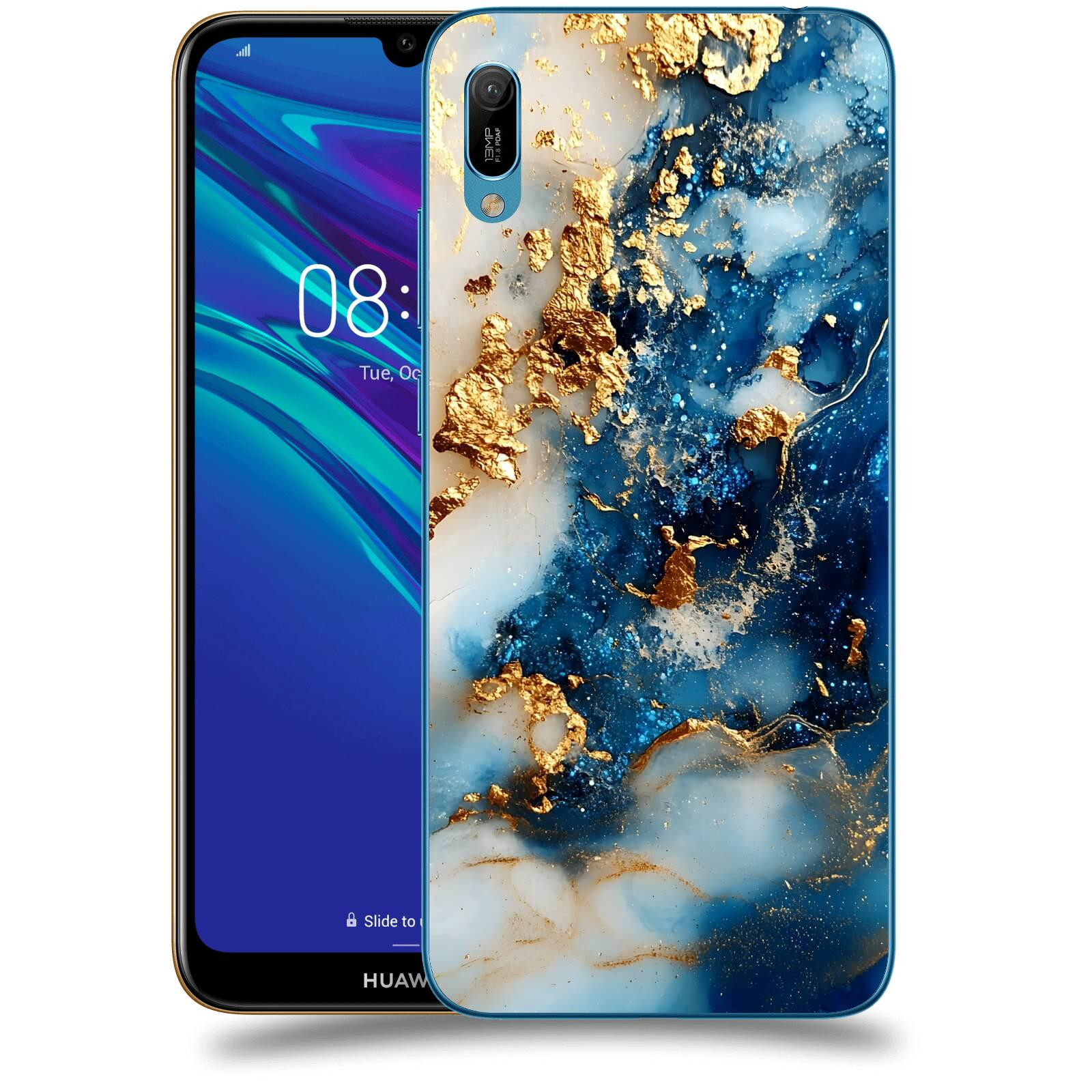 ACOVER Kryt na mobil Huawei Y6 2019 - Ocean Waves II