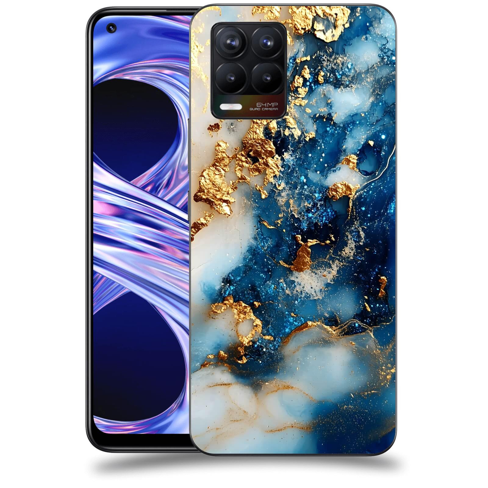 ACOVER Kryt na mobil Realme 8 - Ocean Waves II