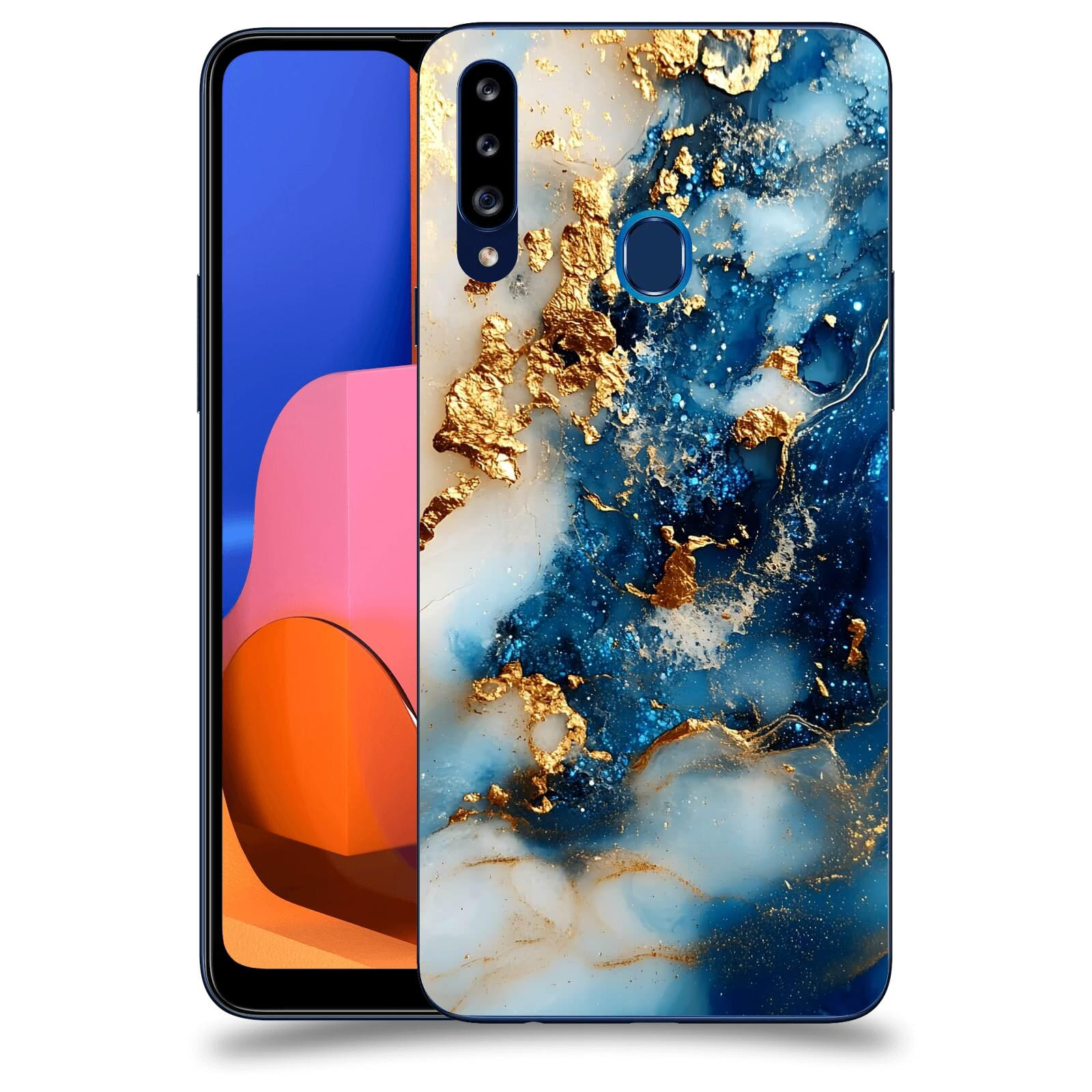 ACOVER Kryt na mobil Samsung Galaxy A20s - Ocean Waves II