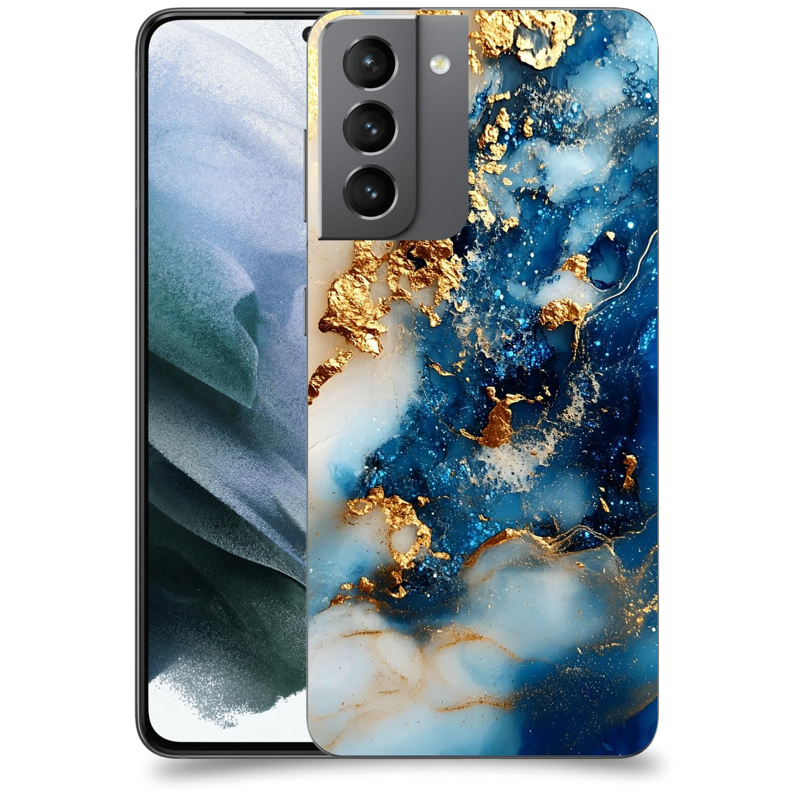 ACOVER Kryt na mobil Samsung Galaxy S21 G991B - Ocean Waves II