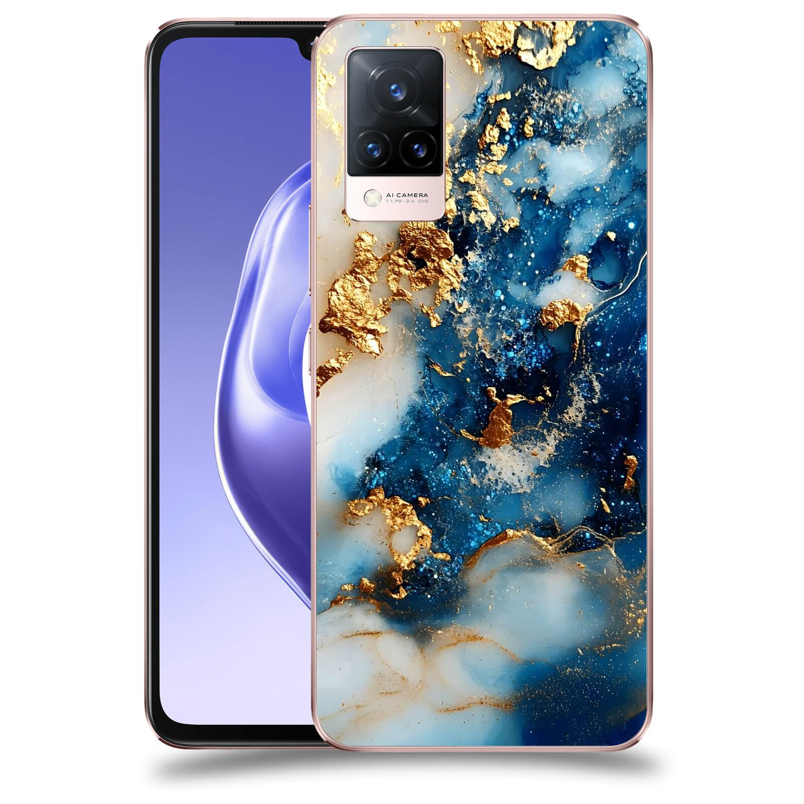 ACOVER Kryt na mobil Vivo V21 5G - Ocean Waves II