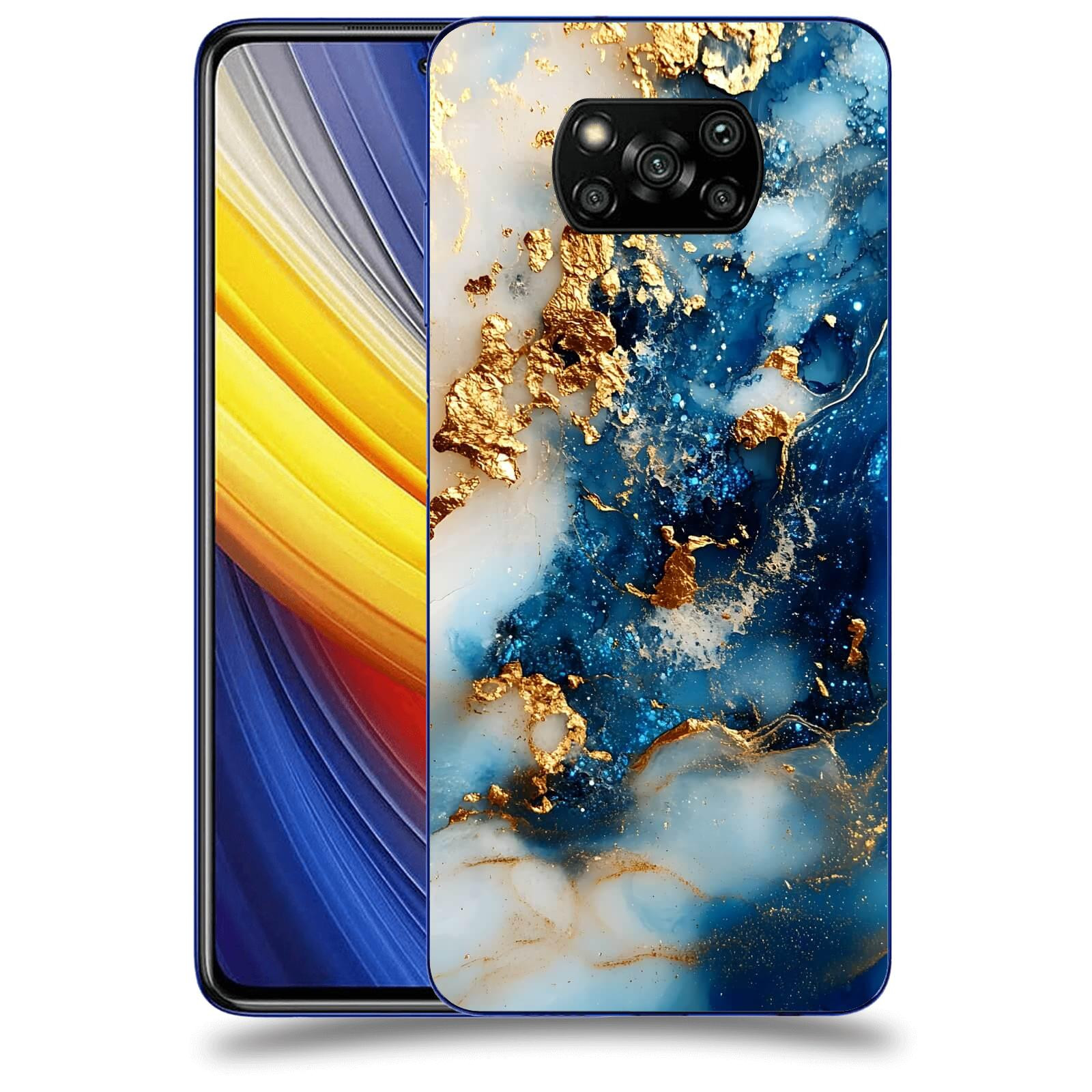 ACOVER Kryt na mobil Xiaomi Poco X3 Pro - Ocean Waves II