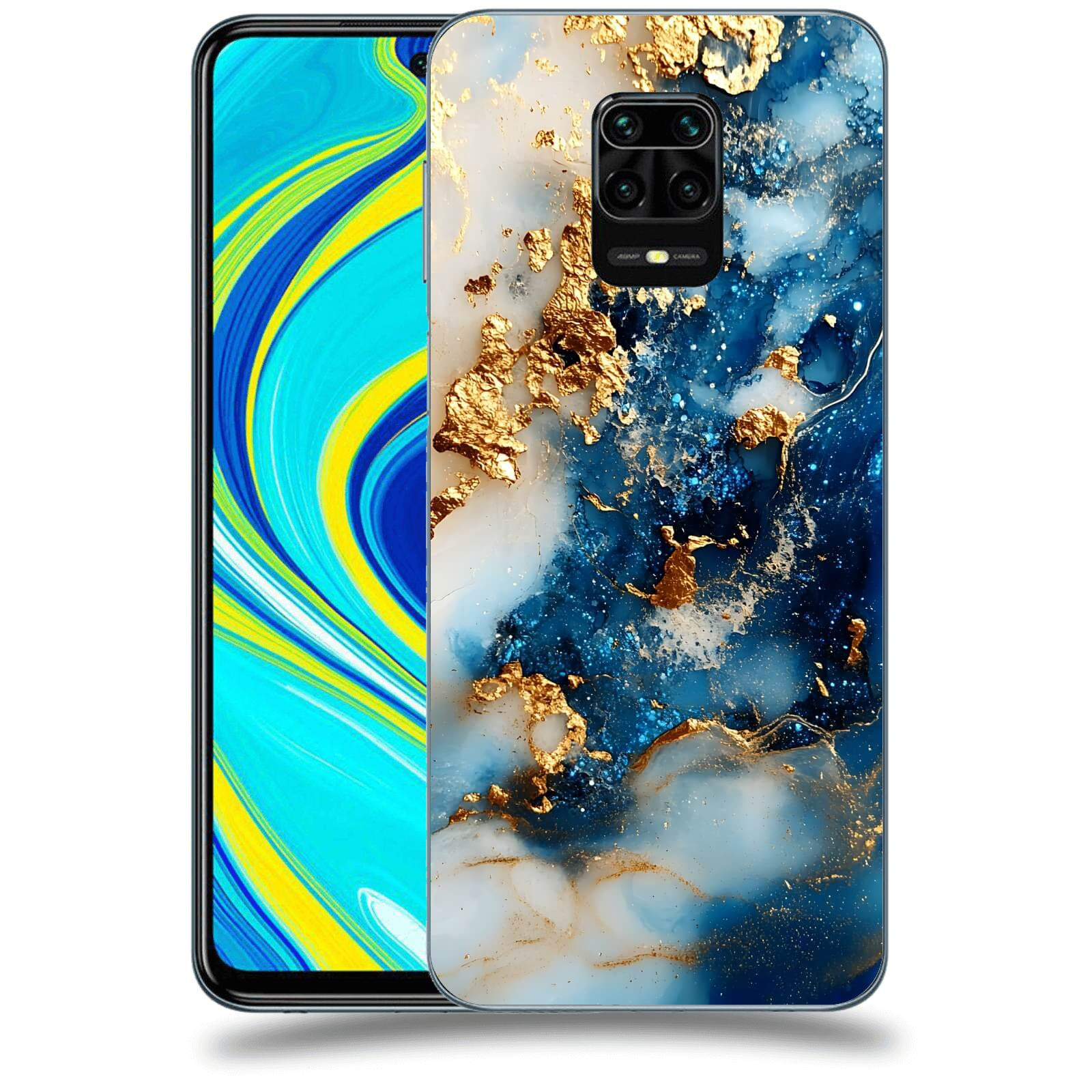 ACOVER Kryt na mobil Xiaomi Redmi Note 9S - Ocean Waves II